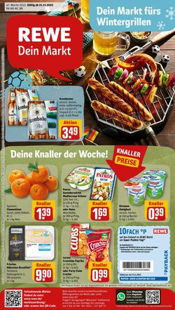 Prospekt Rewe 21.11.2022 - 26.11.2022