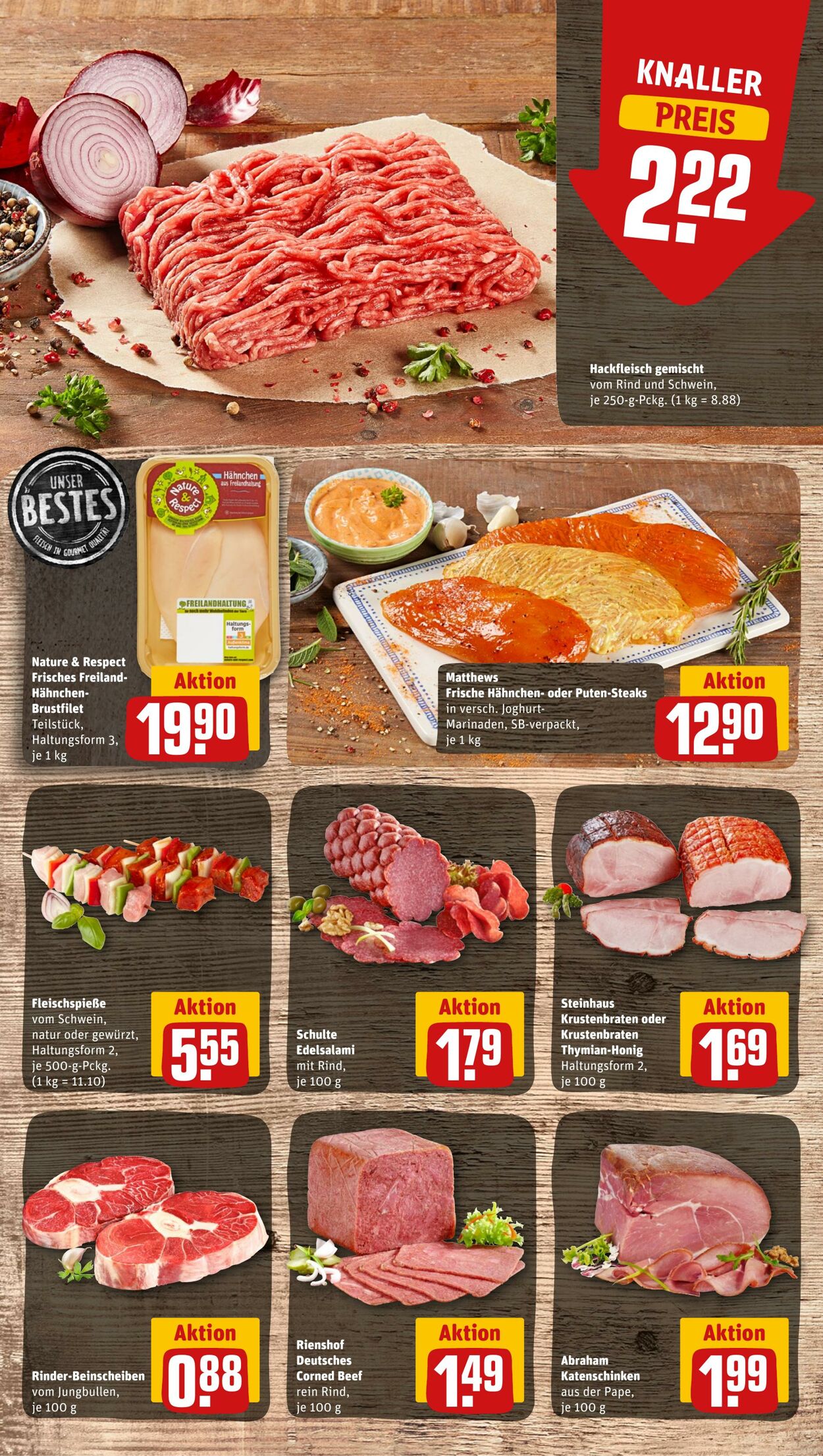 Prospekt Rewe 01.08.2022 - 06.08.2022