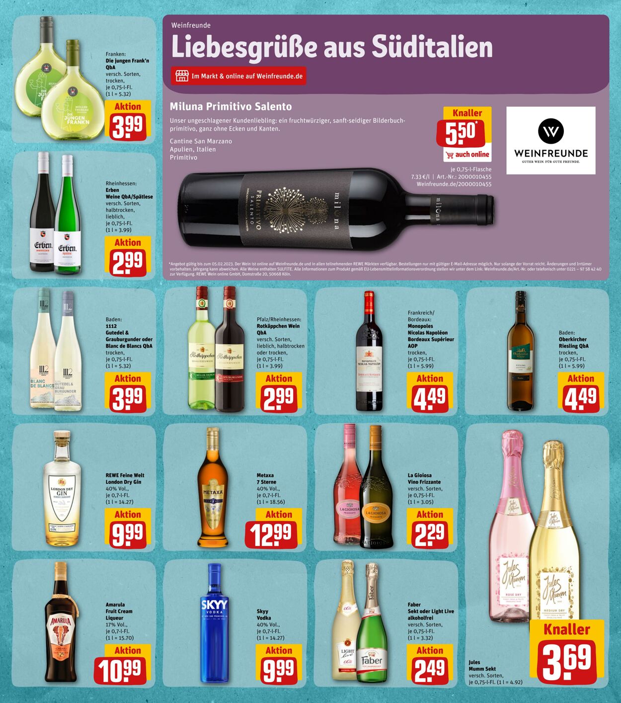 Prospekt Rewe 30.01.2023 - 04.02.2023