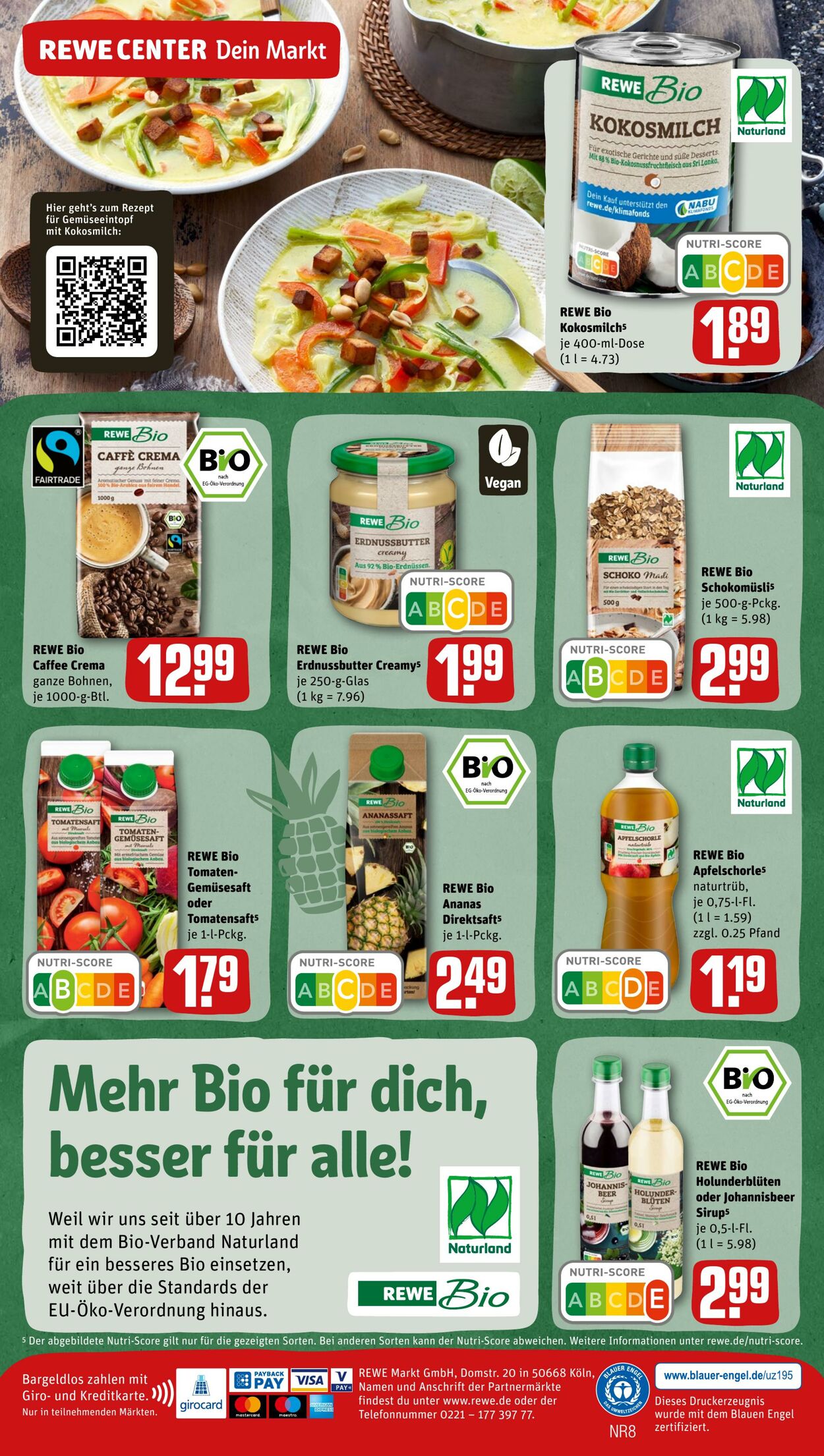 Prospekt Rewe 30.01.2023 - 04.02.2023