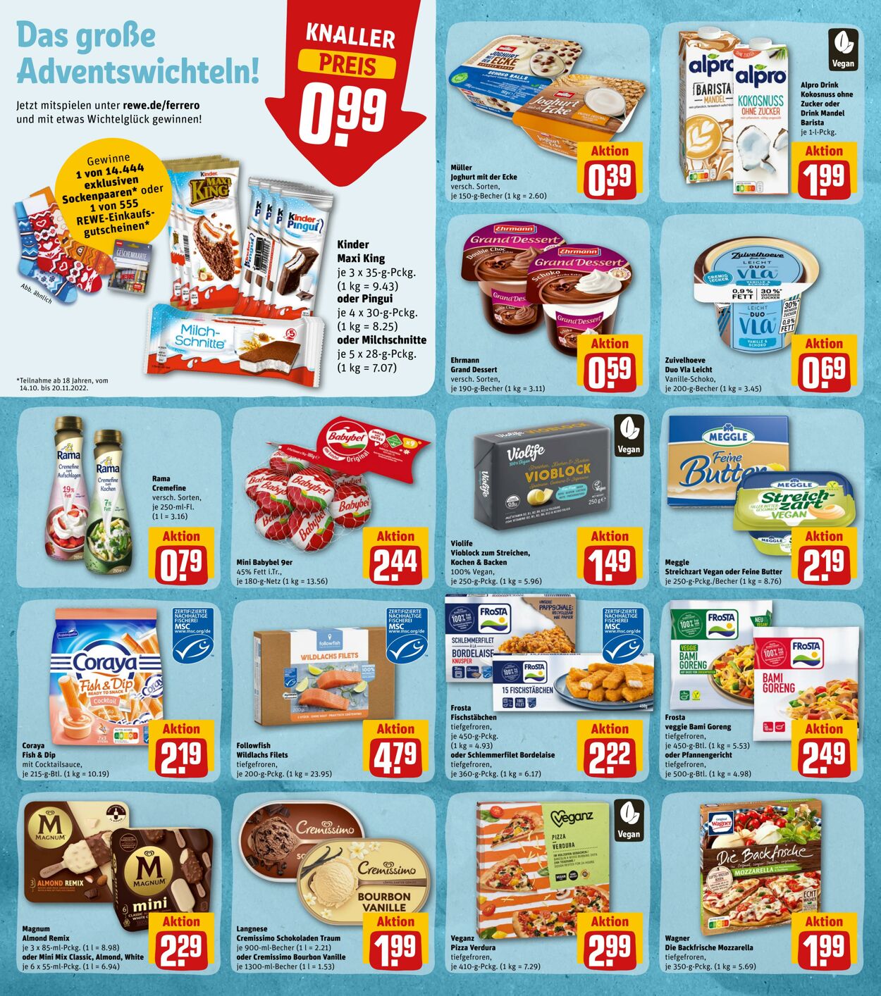 Prospekt Rewe 17.10.2022 - 22.10.2022