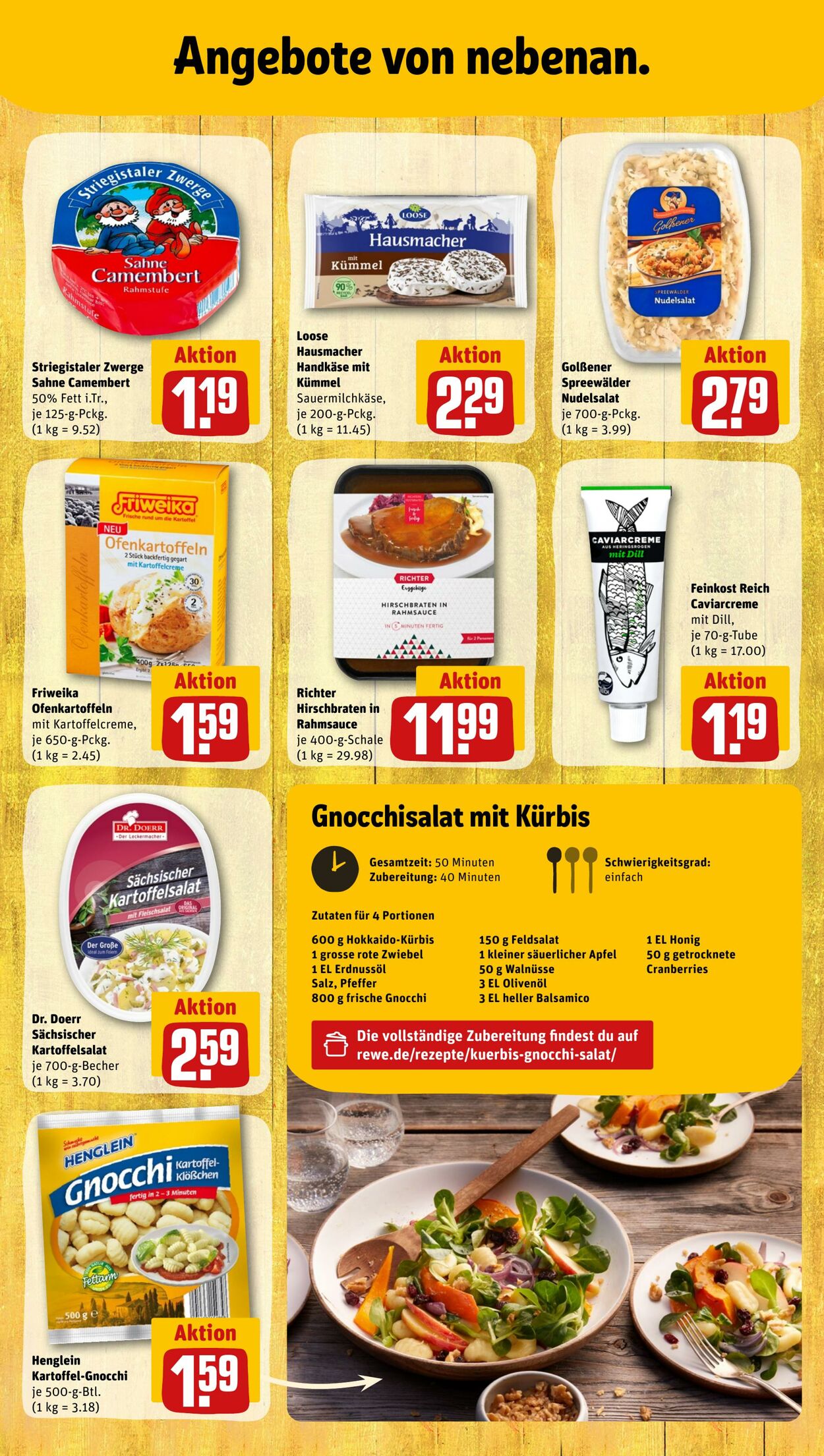 Prospekt Rewe 17.10.2022 - 22.10.2022