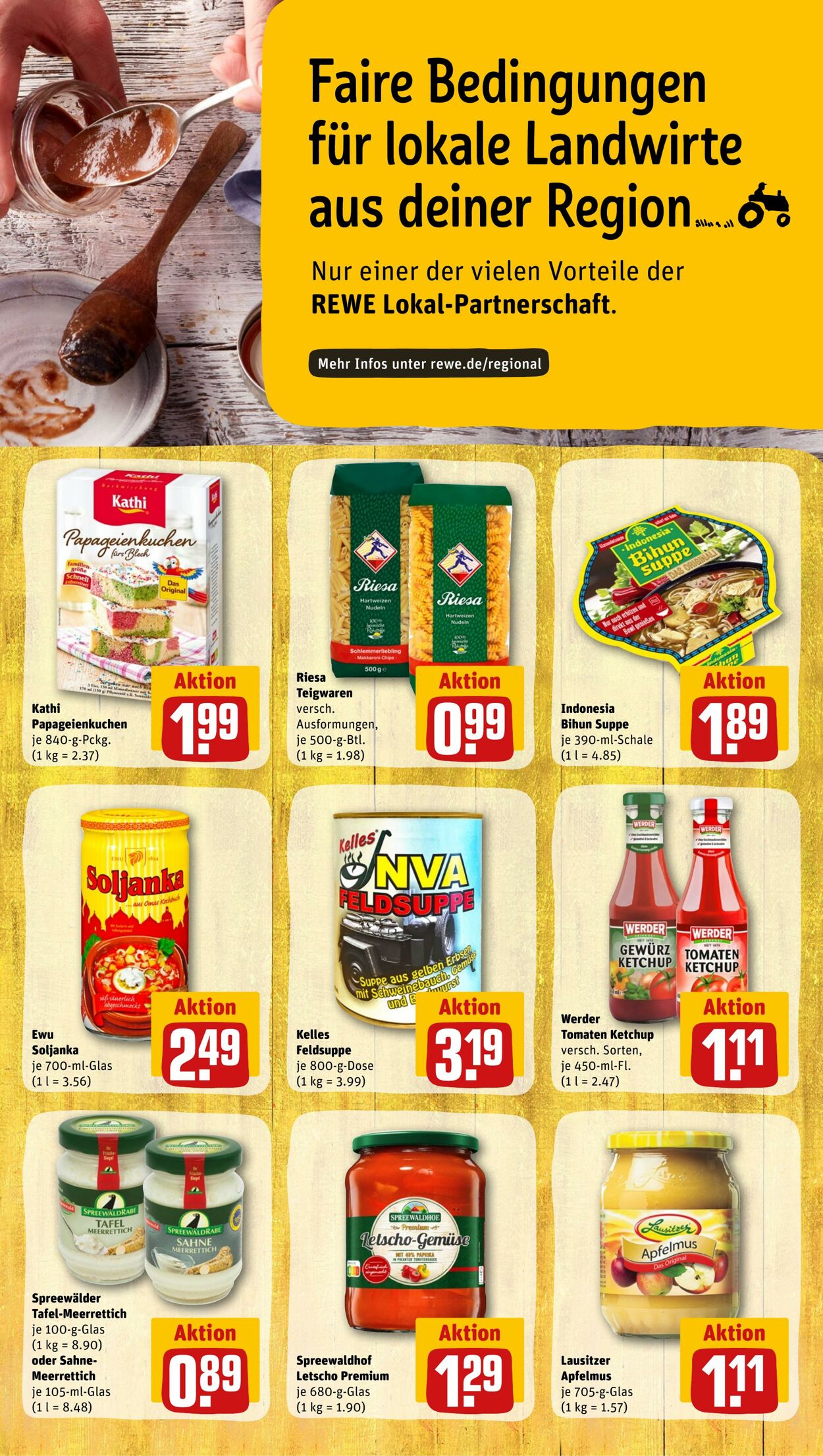 Prospekt Rewe 17.10.2022 - 22.10.2022