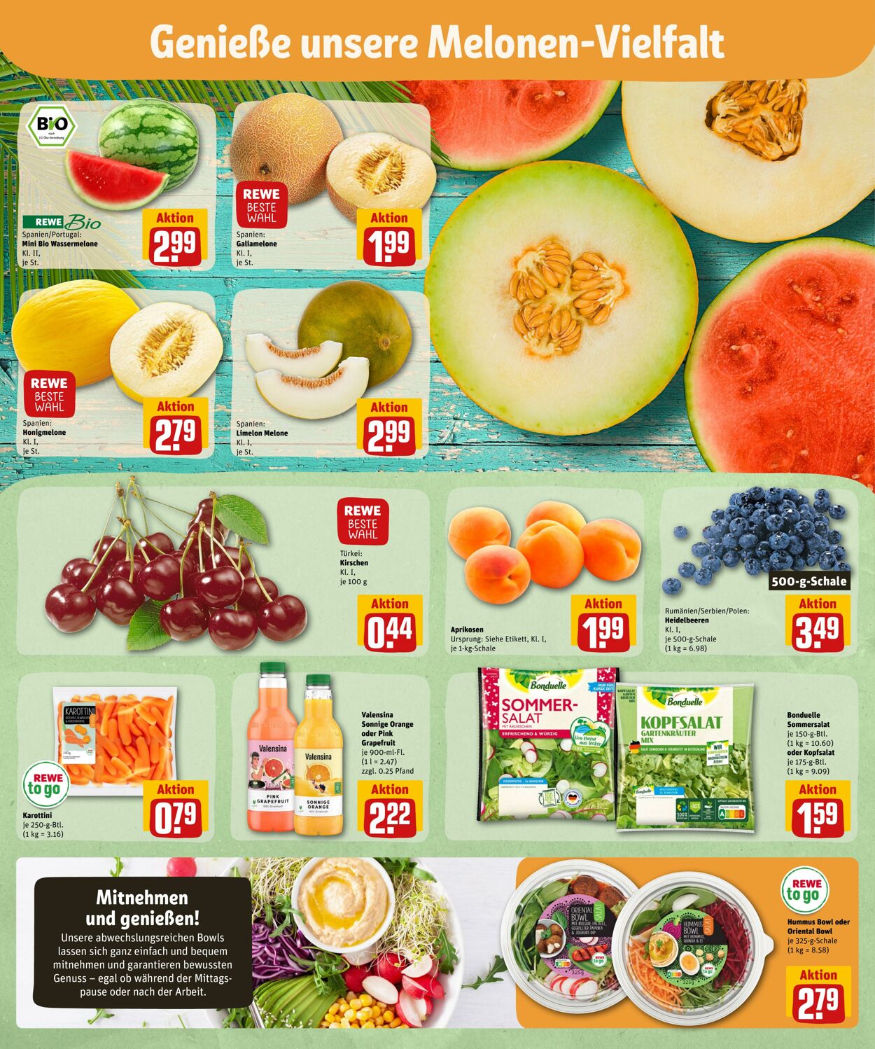 Prospekt Rewe 11.07.2022 - 16.07.2022