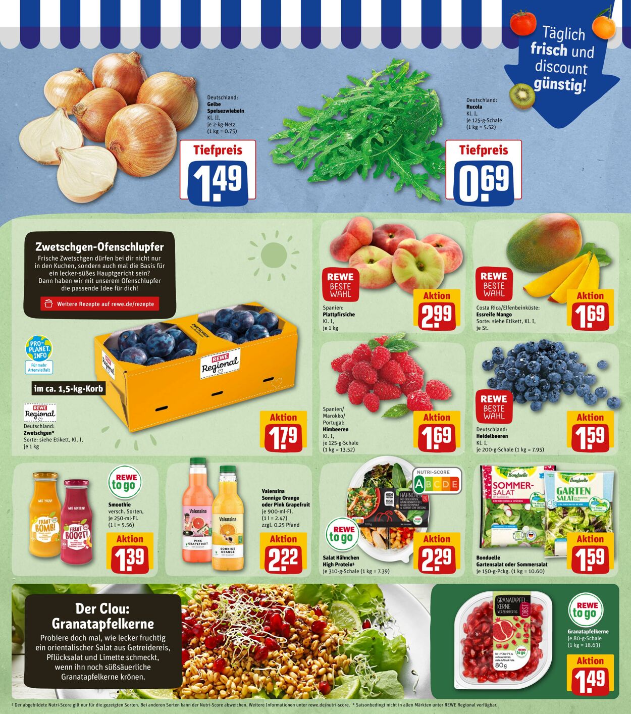 Prospekt Rewe 15.08.2022 - 20.08.2022