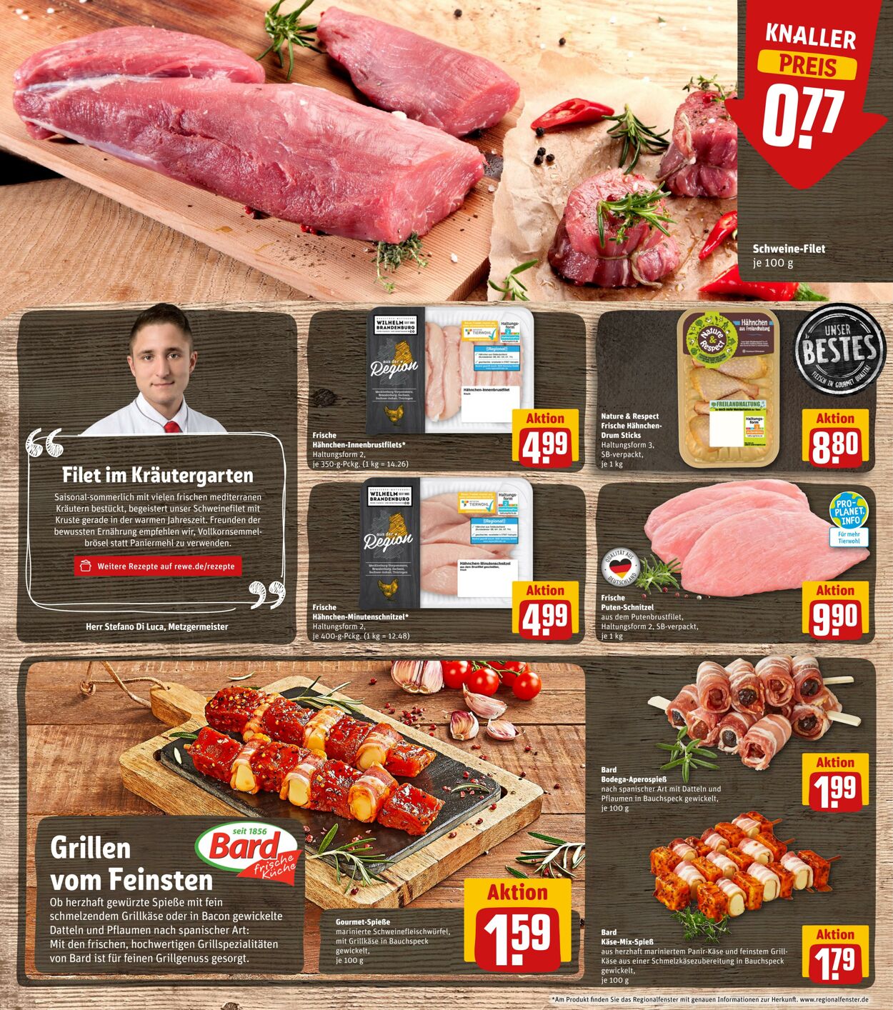 Prospekt Rewe 15.08.2022 - 20.08.2022