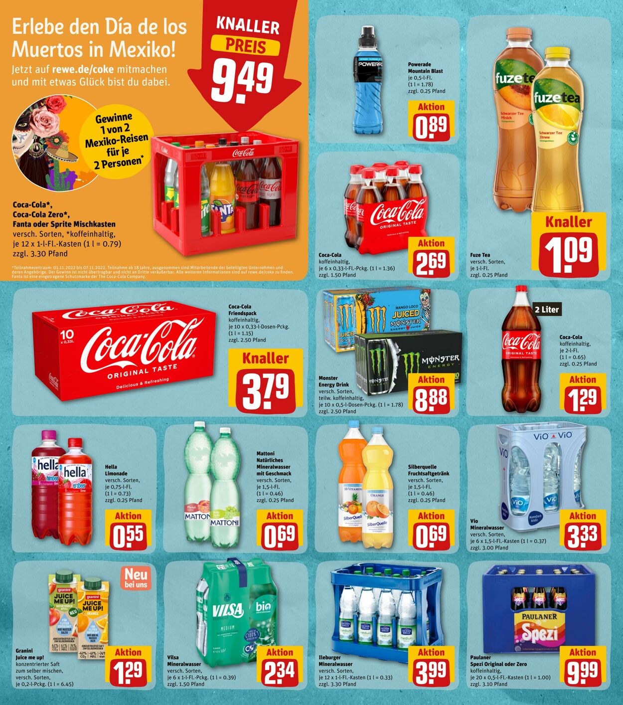 Prospekt Rewe 31.10.2022 - 05.11.2022