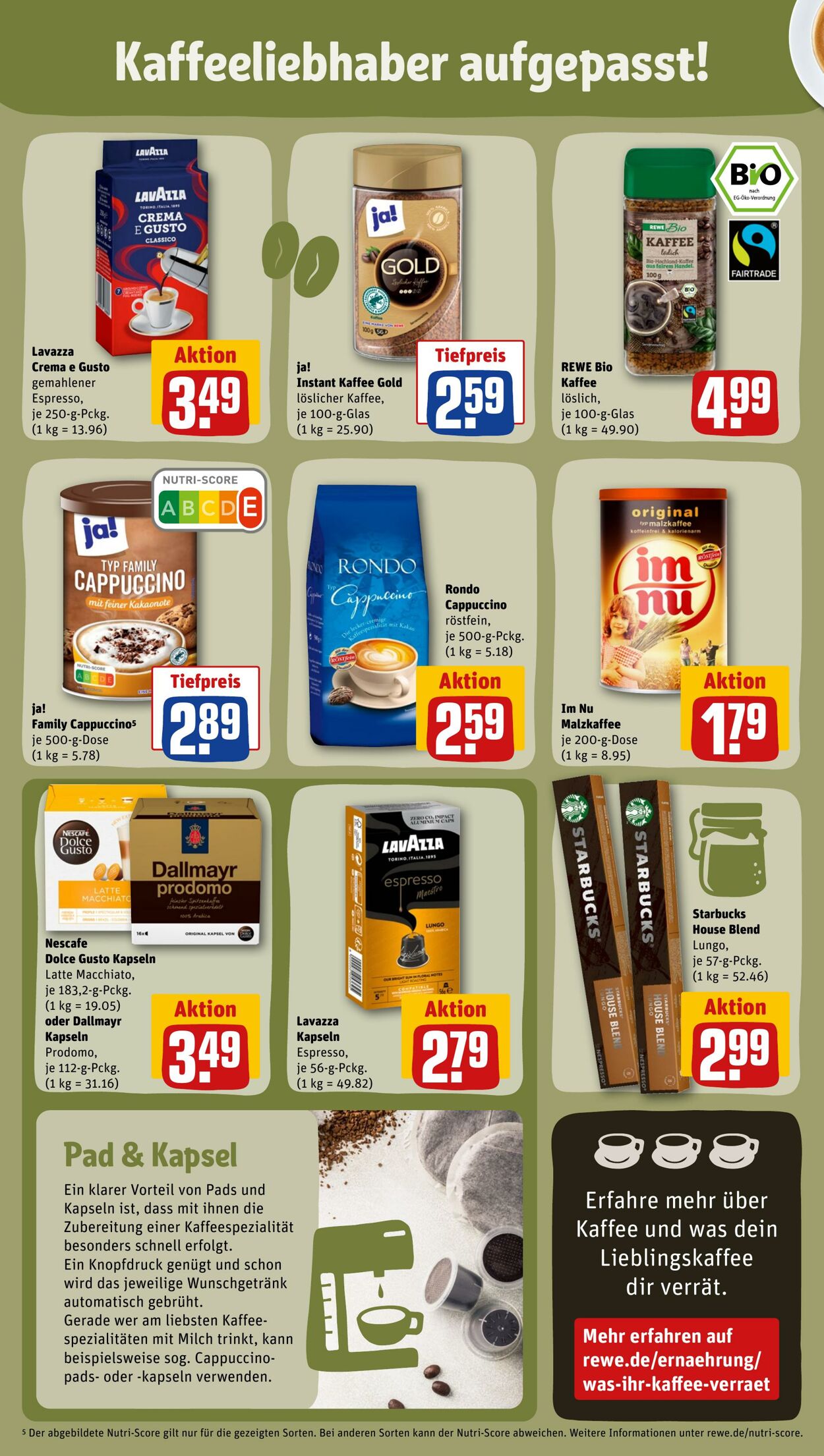 Prospekt Rewe 31.10.2022 - 05.11.2022