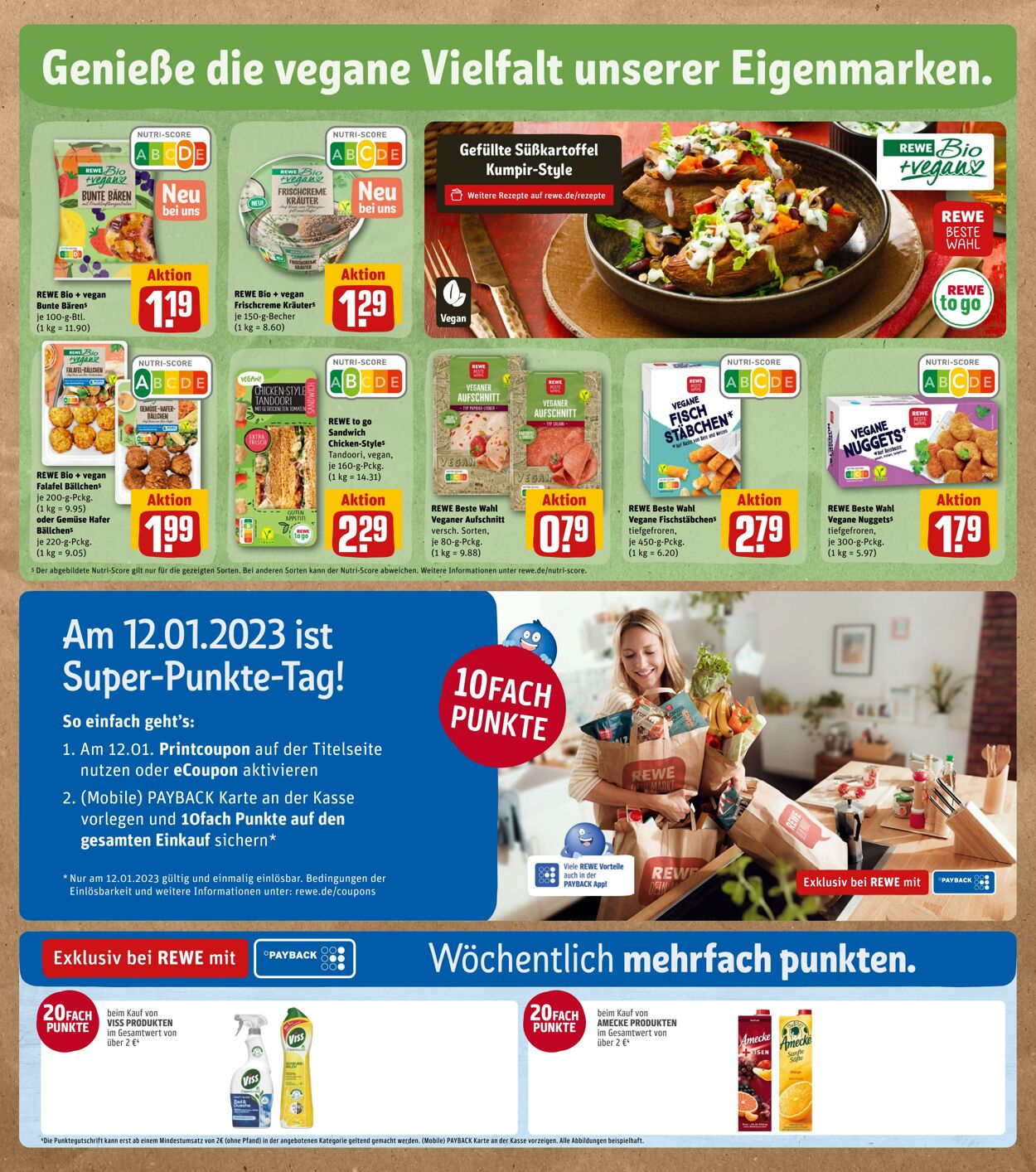 Prospekt Rewe 09.01.2023 - 14.01.2023