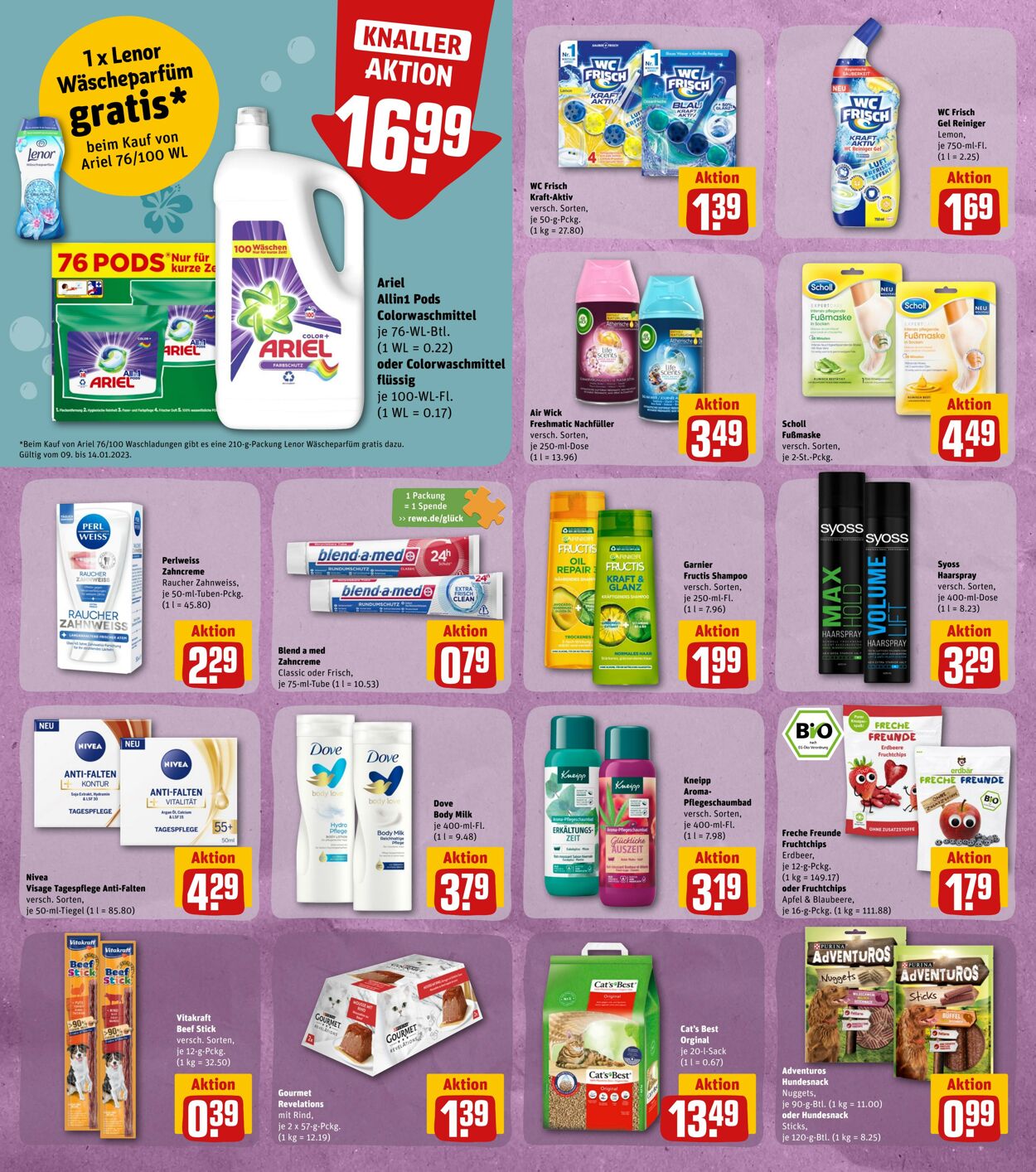 Prospekt Rewe 09.01.2023 - 14.01.2023