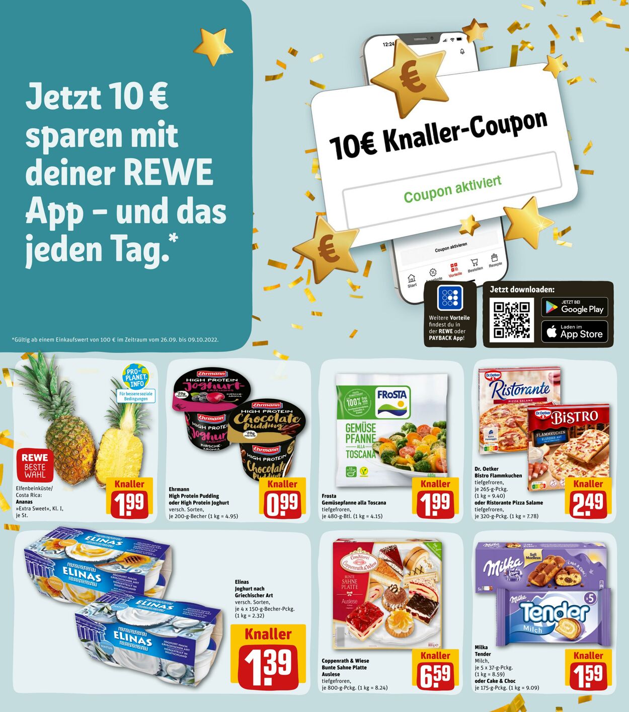 Prospekt Rewe 04.10.2022 - 08.10.2022