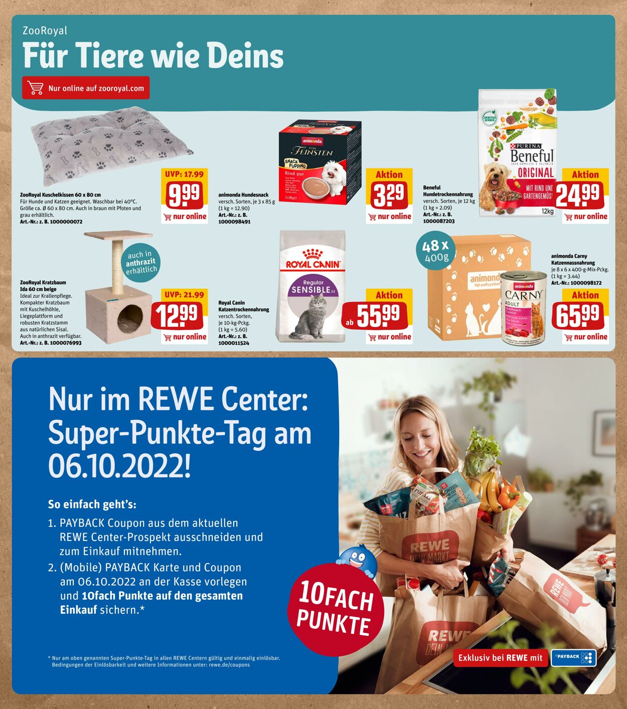 Prospekt Rewe 04.10.2022 - 08.10.2022