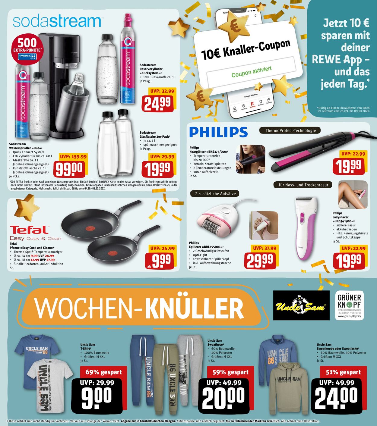 Prospekt Rewe 04.10.2022 - 08.10.2022