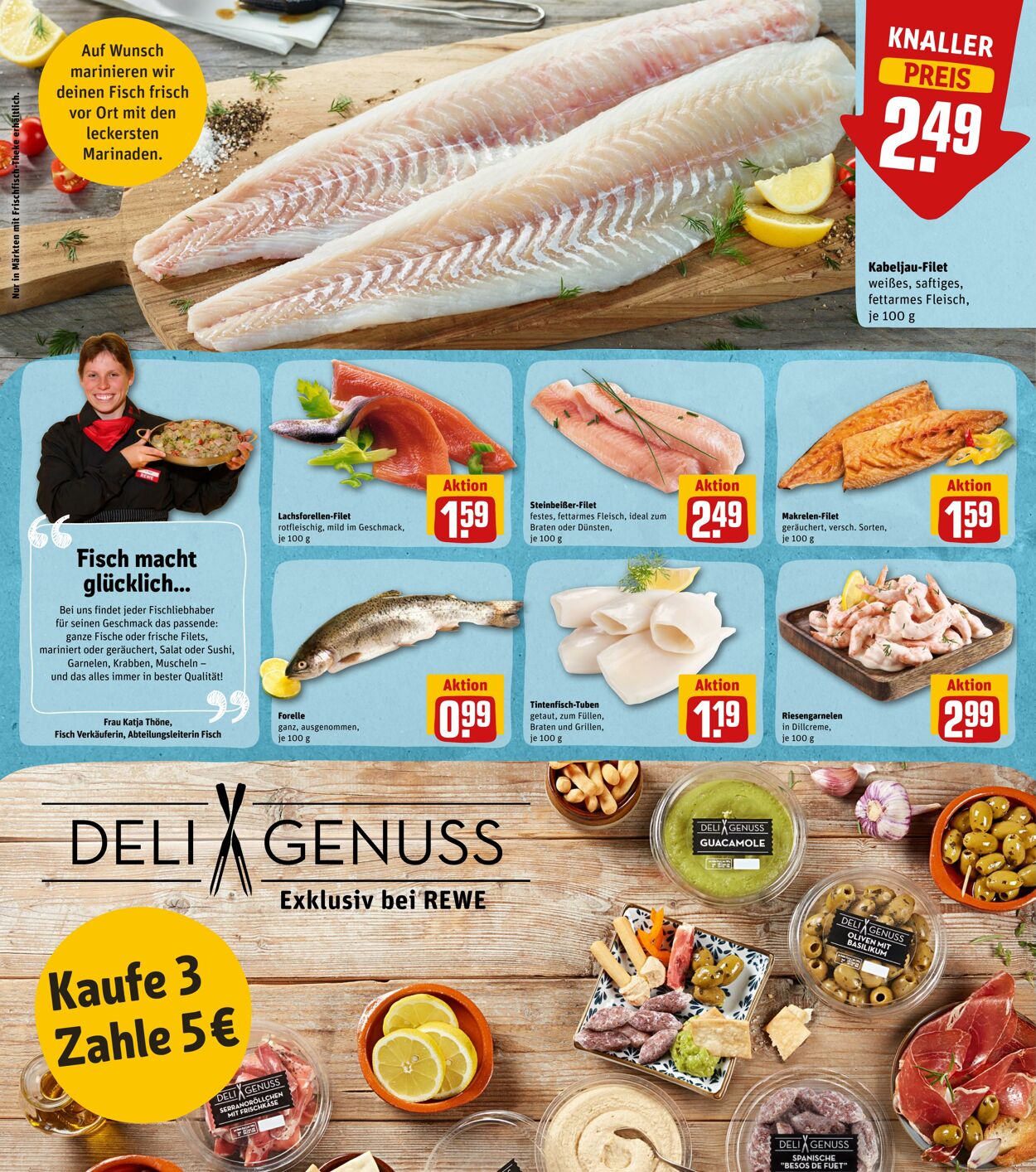 Prospekt Rewe 26.09.2022 - 01.10.2022