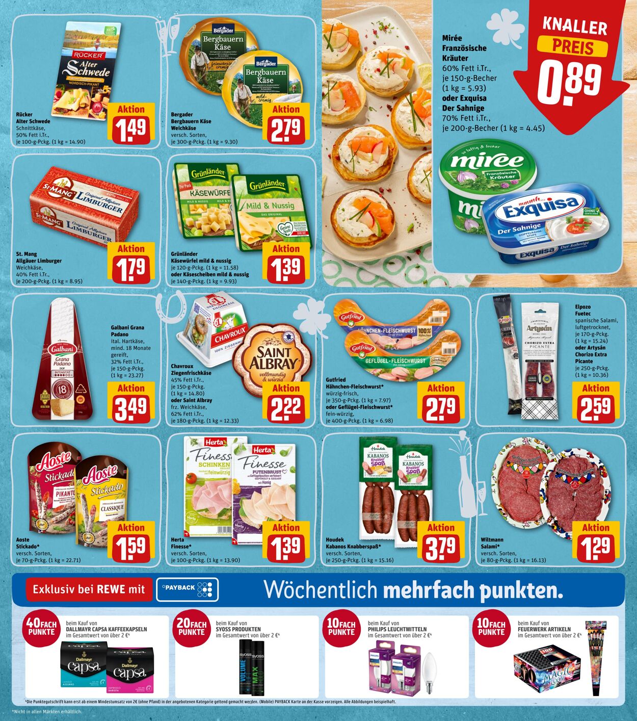 Prospekt Rewe 27.12.2022 - 31.12.2022