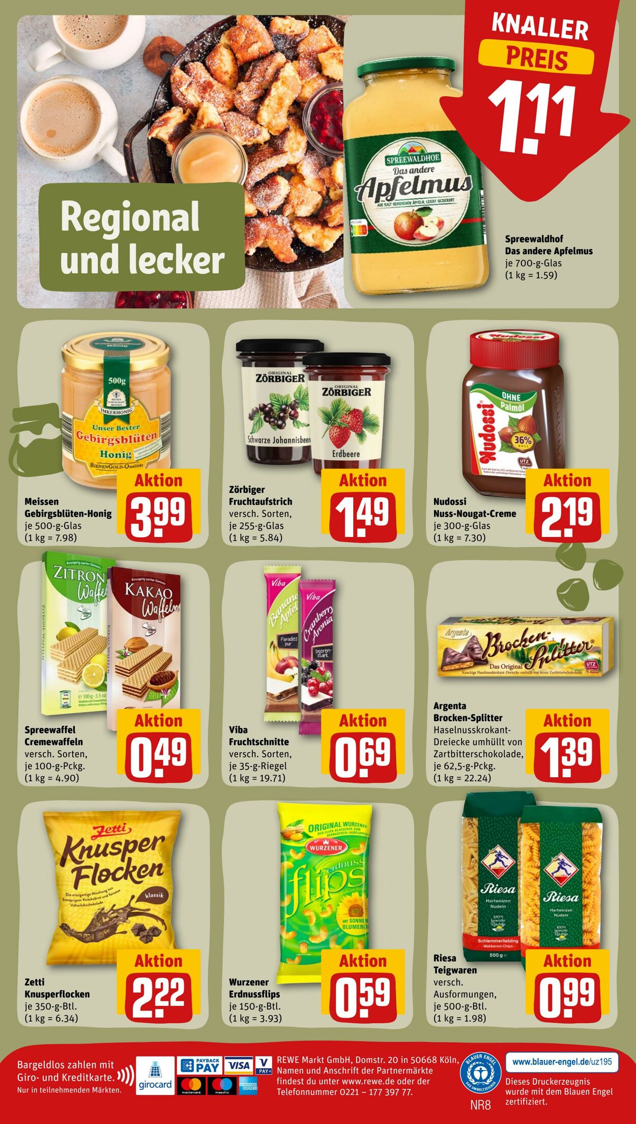 Prospekt Rewe 31.10.2022 - 05.11.2022