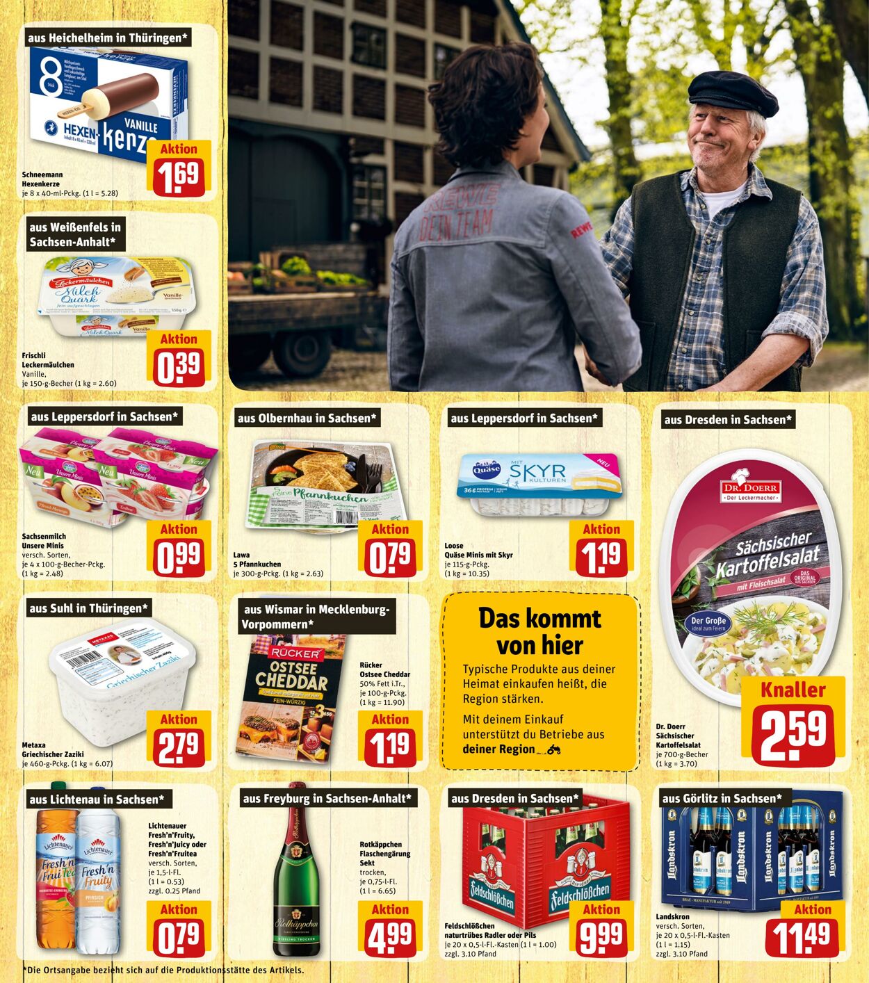 Prospekt Rewe 01.08.2022 - 06.08.2022