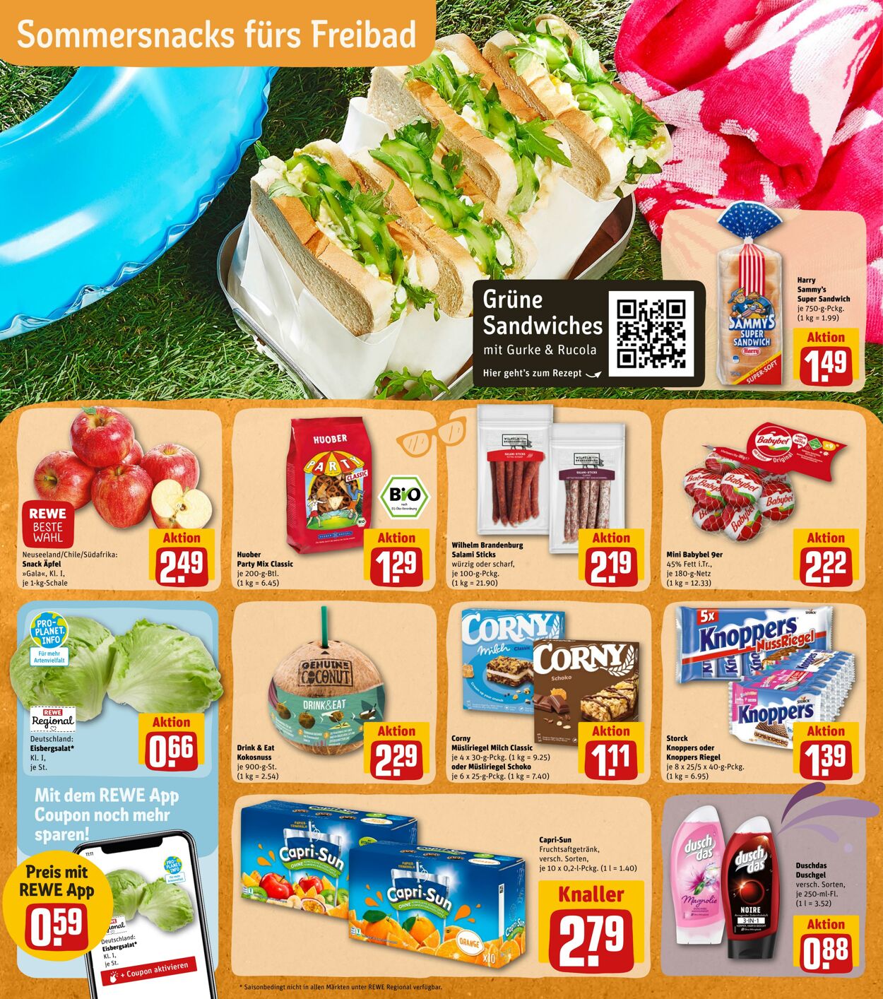 Prospekt Rewe 01.08.2022 - 06.08.2022