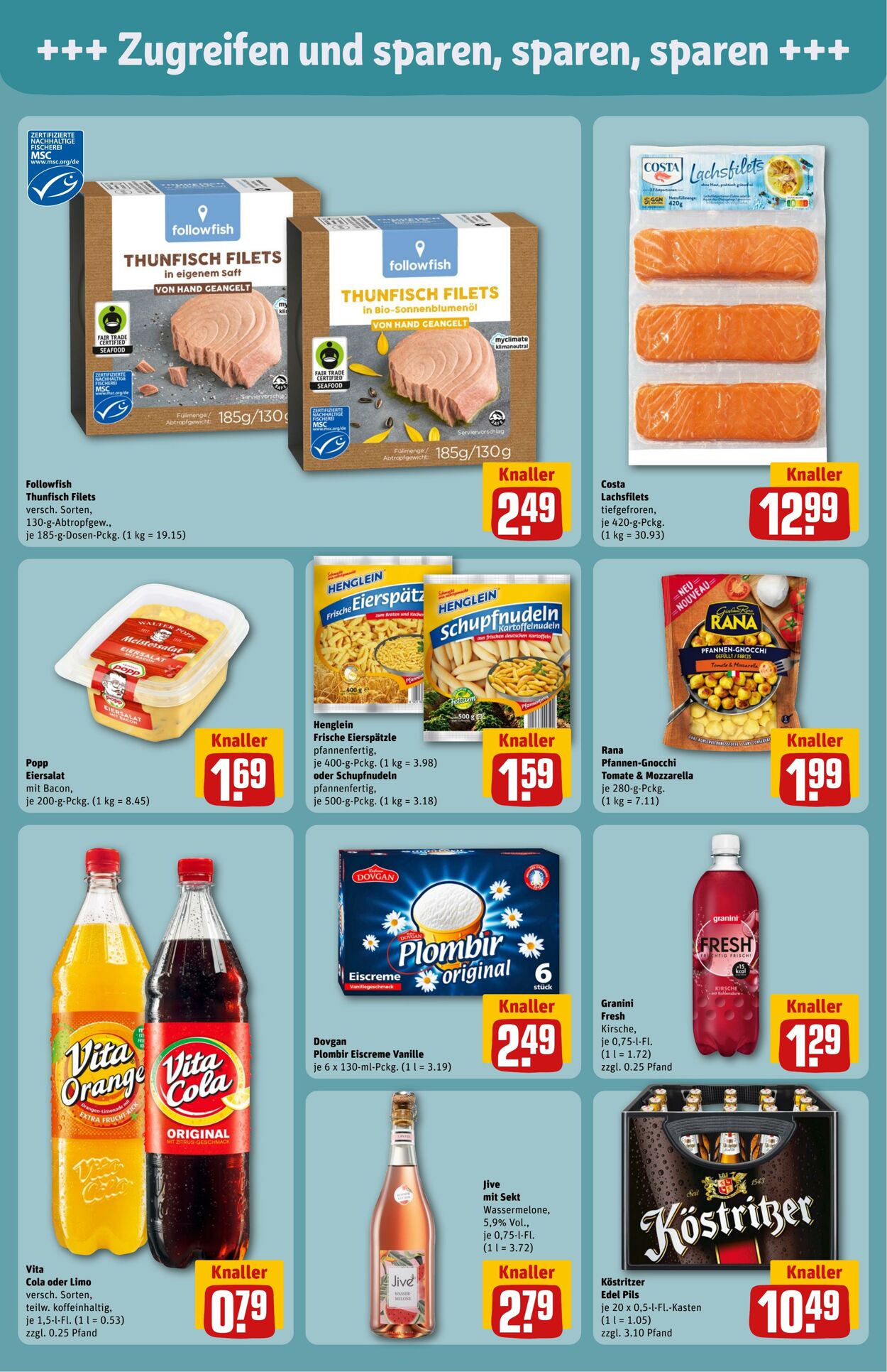 Prospekt Rewe 28.08.2023 - 02.09.2023