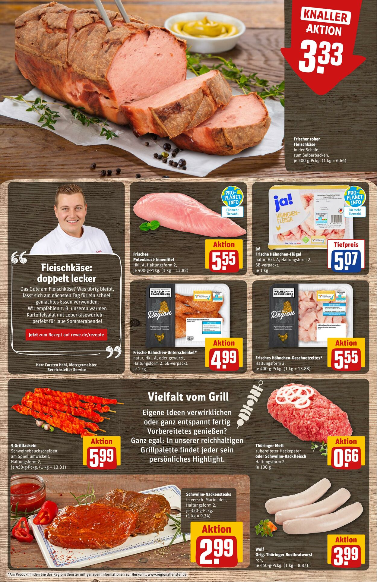 Prospekt Rewe 28.08.2023 - 02.09.2023