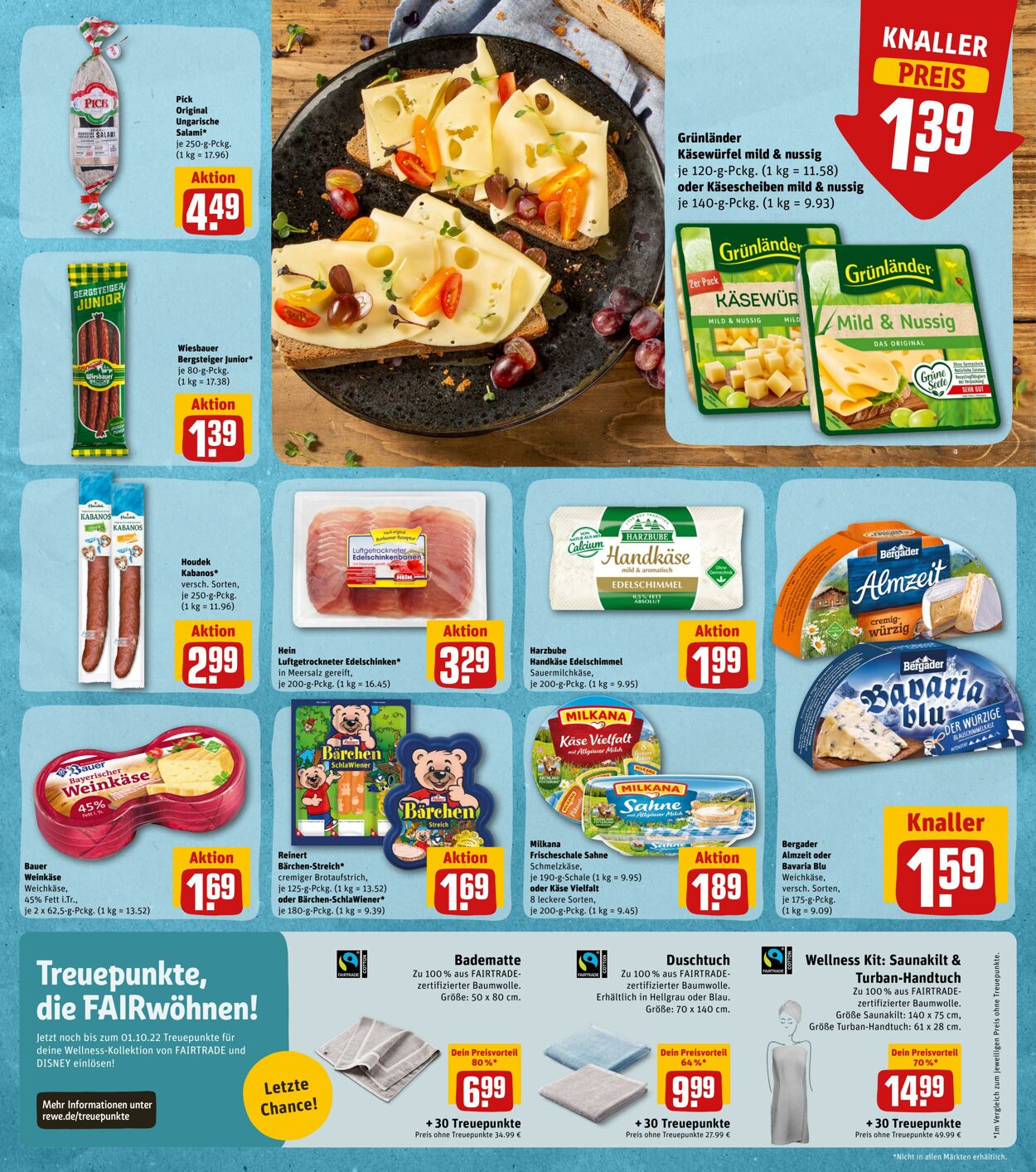 Prospekt Rewe 19.09.2022 - 24.09.2022