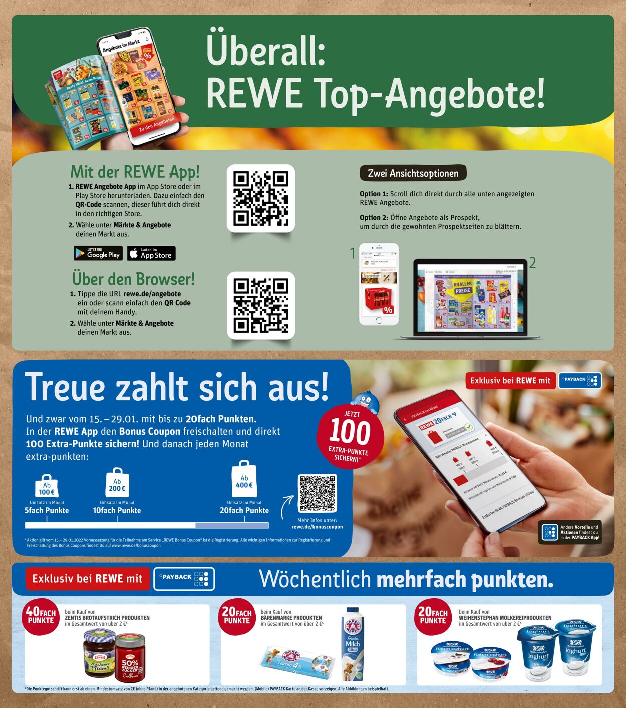 Prospekt Rewe 16.01.2023 - 21.01.2023