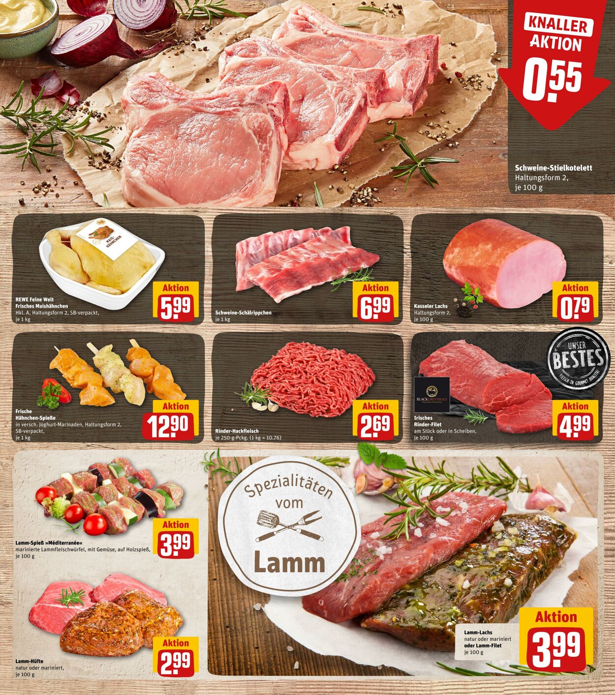 Prospekt Rewe 01.05.2023 - 06.05.2023