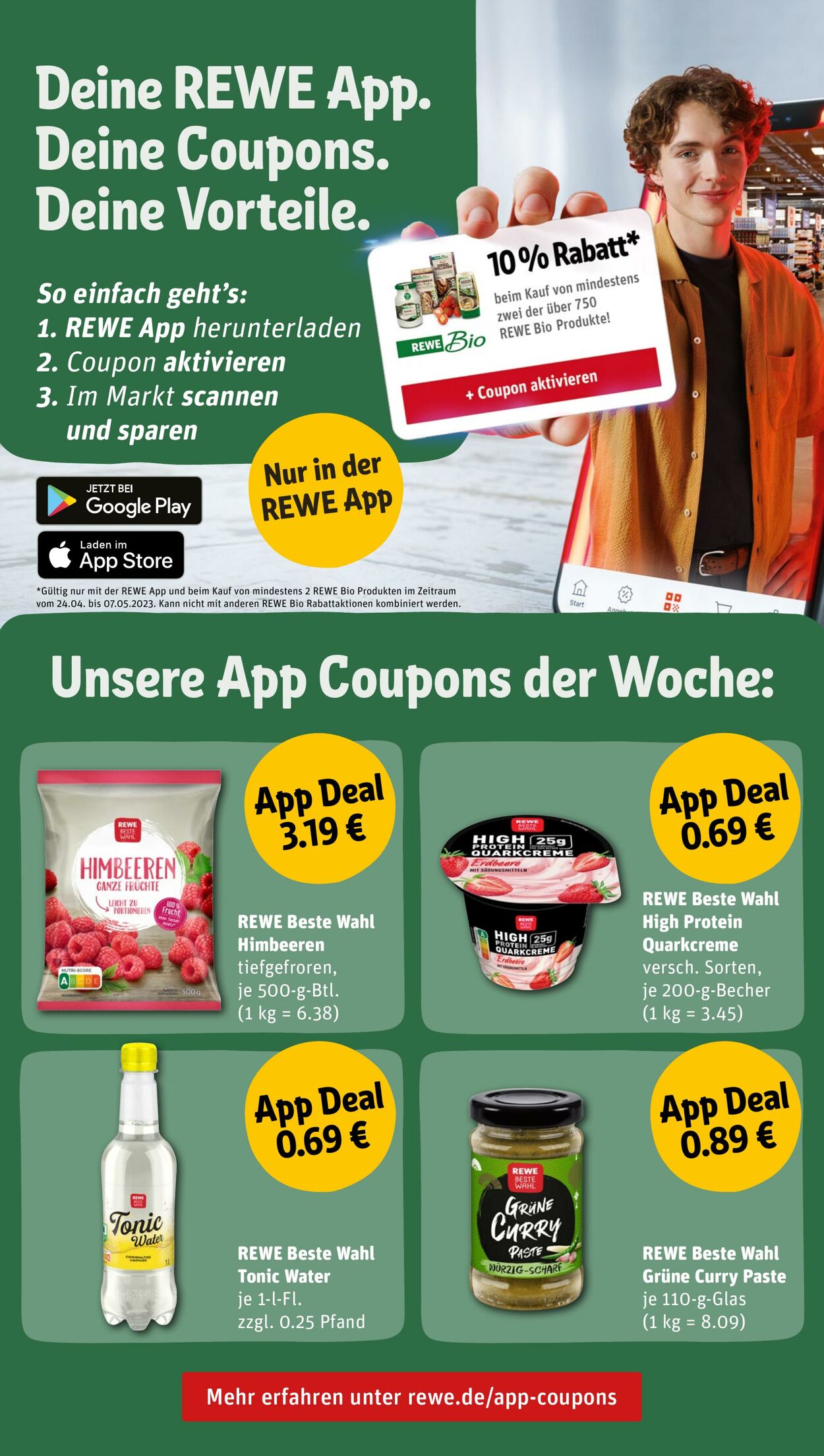 Prospekt Rewe 01.05.2023 - 06.05.2023