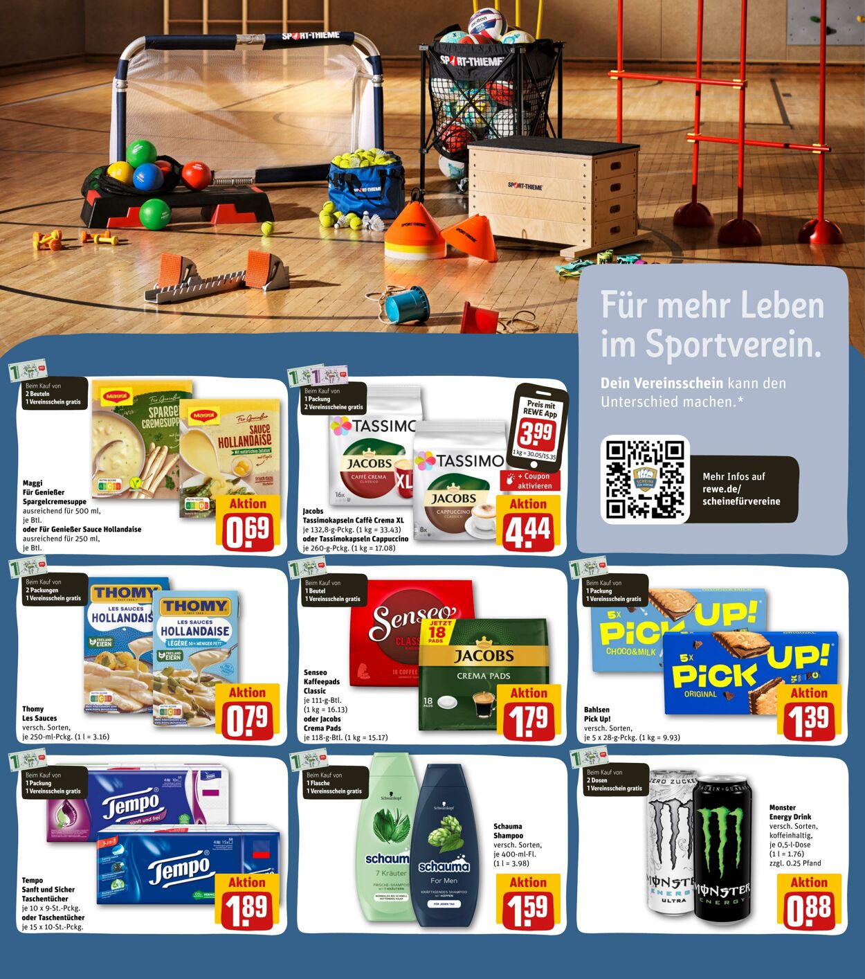 Prospekt Rewe 01.05.2023 - 06.05.2023