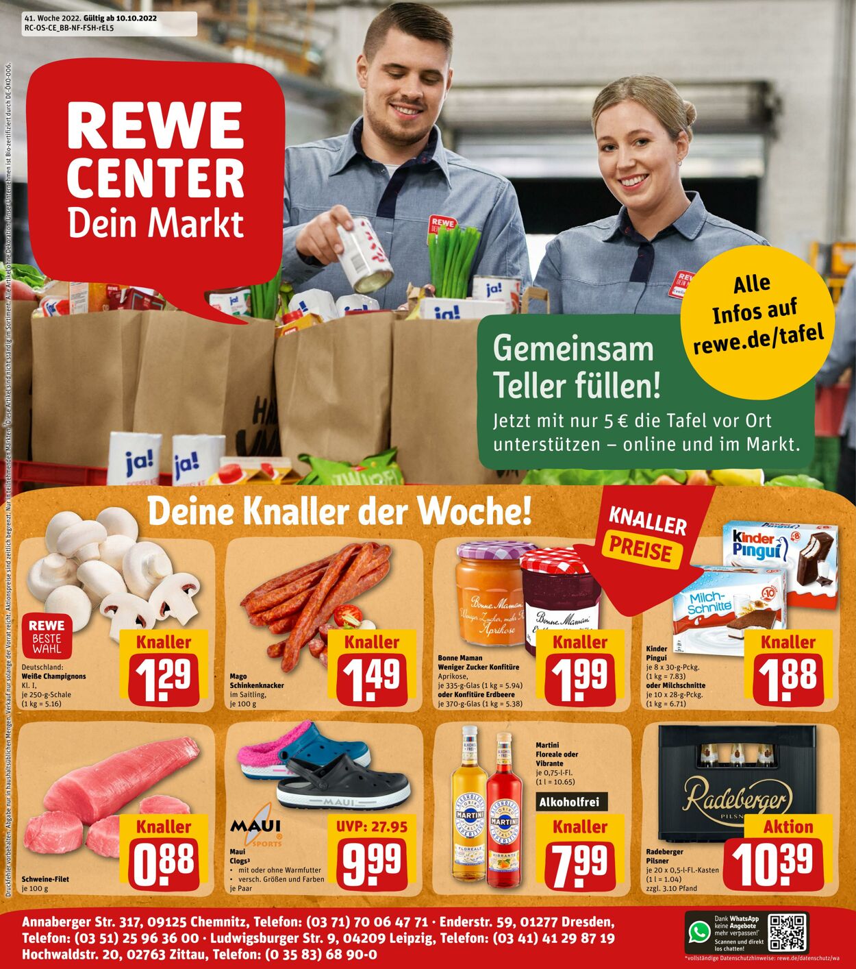 Prospekt Rewe 10.10.2022 - 15.10.2022