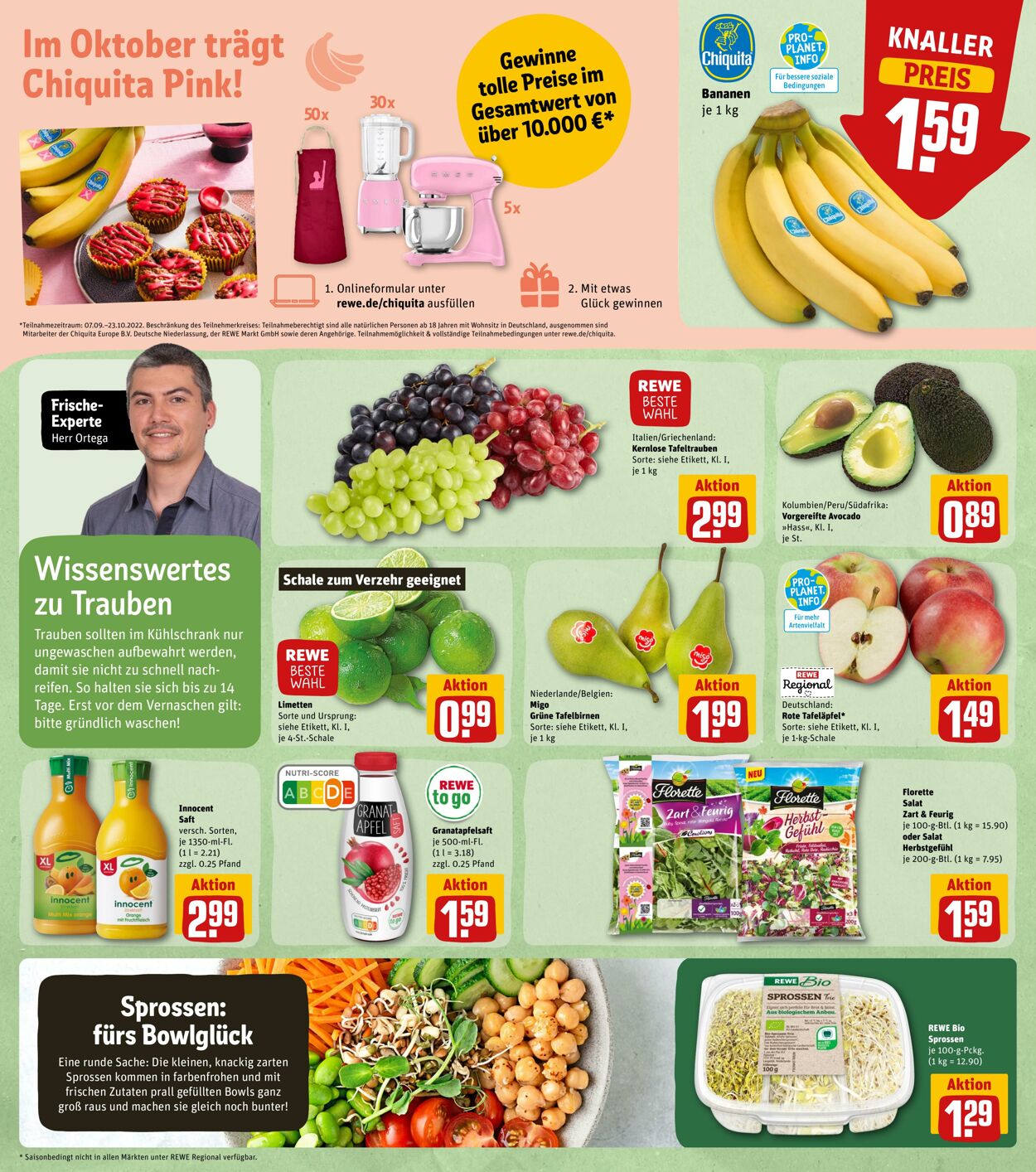 Prospekt Rewe 10.10.2022 - 15.10.2022