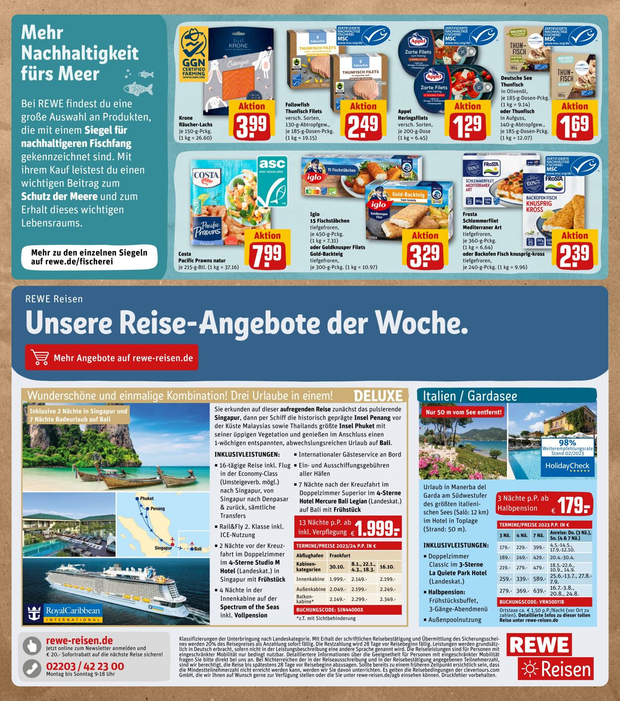 Prospekt Rewe 06.03.2023 - 11.03.2023