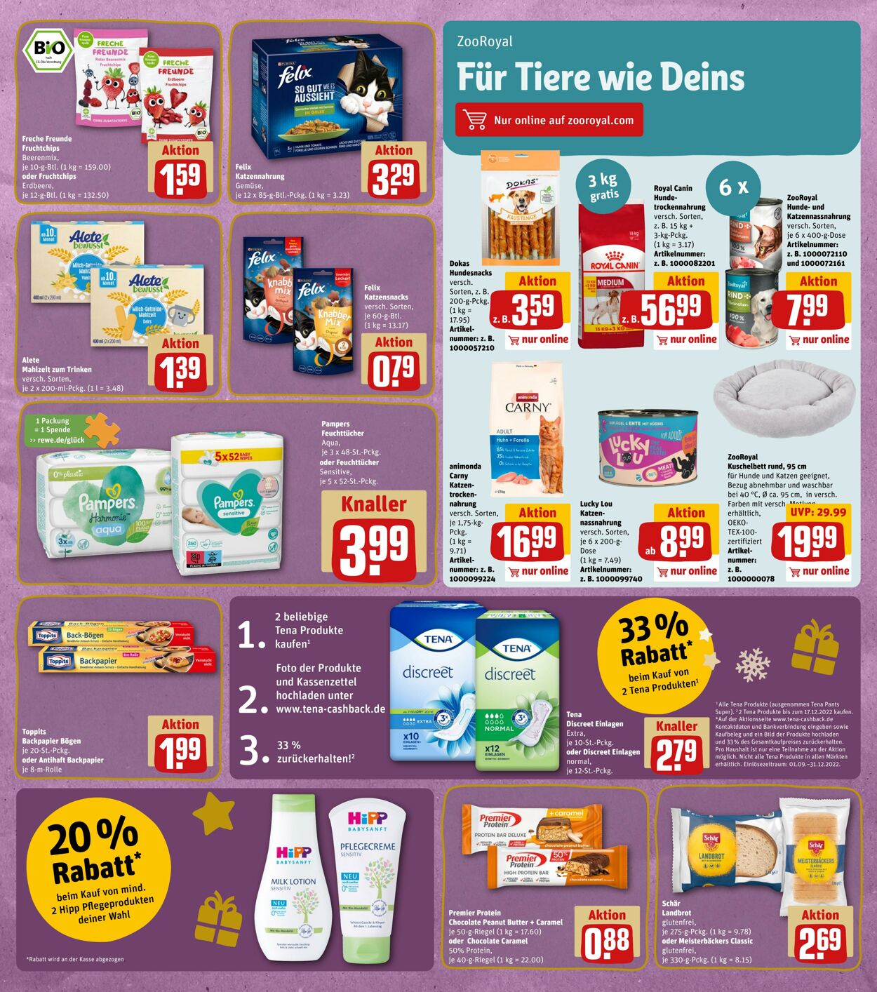 Prospekt Rewe 12.12.2022 - 17.12.2022