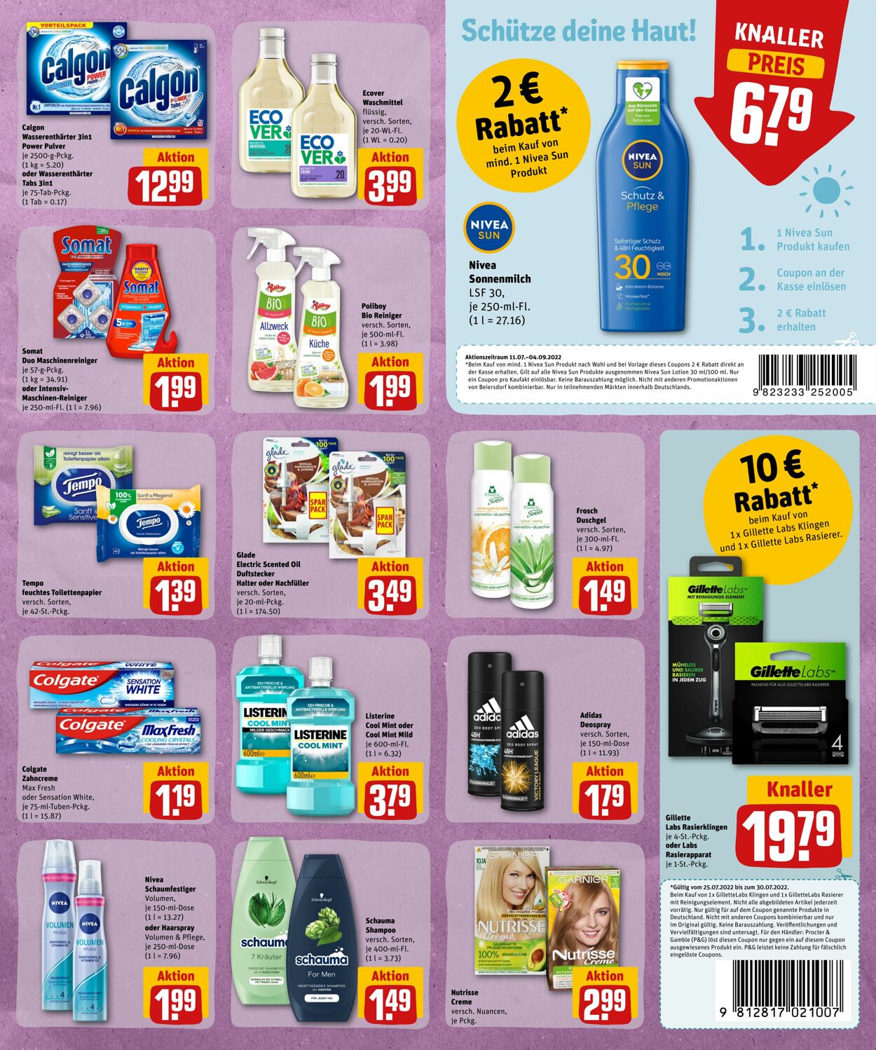 Prospekt Rewe 25.07.2022 - 30.07.2022