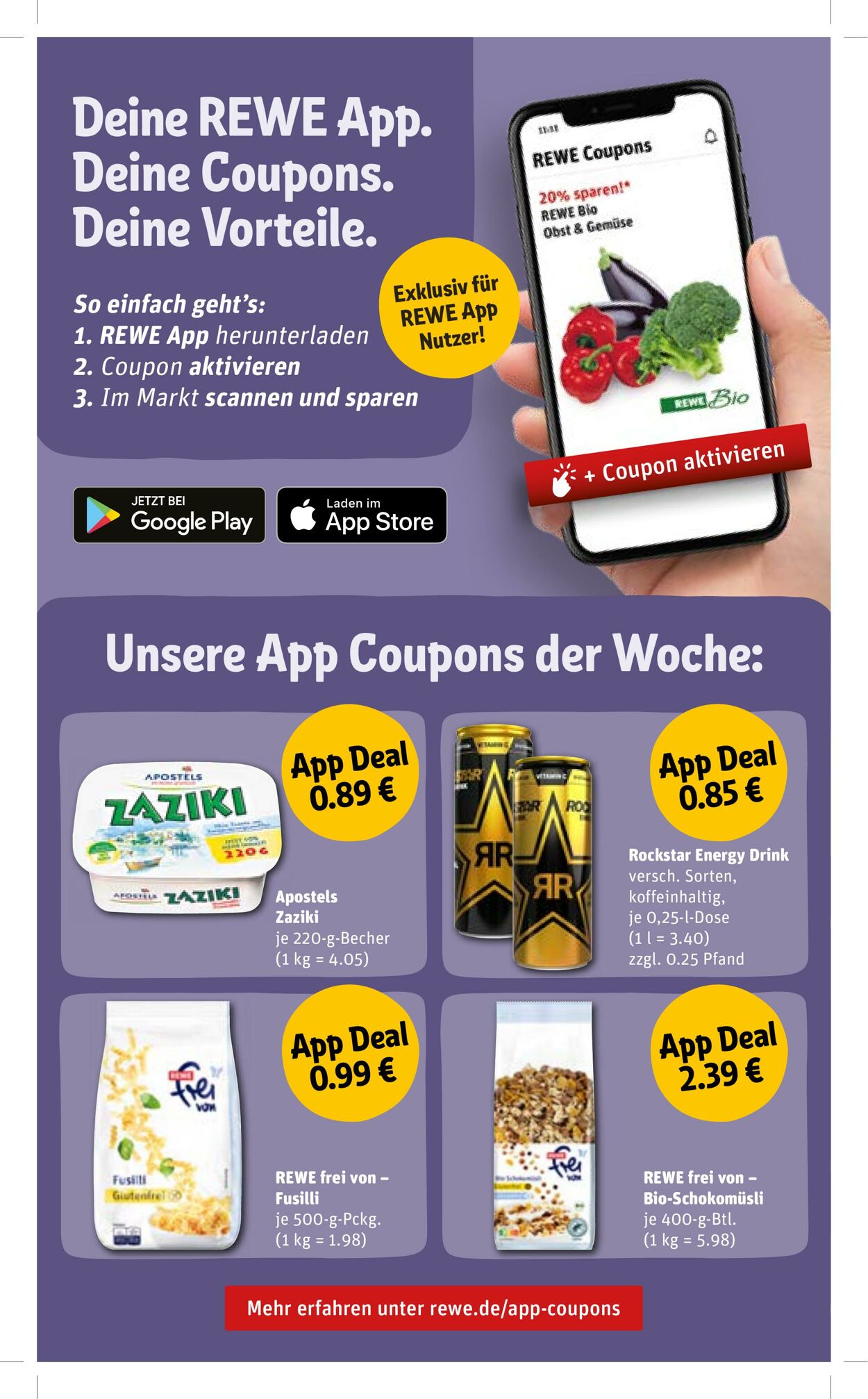 Prospekt Rewe 25.07.2022 - 30.07.2022