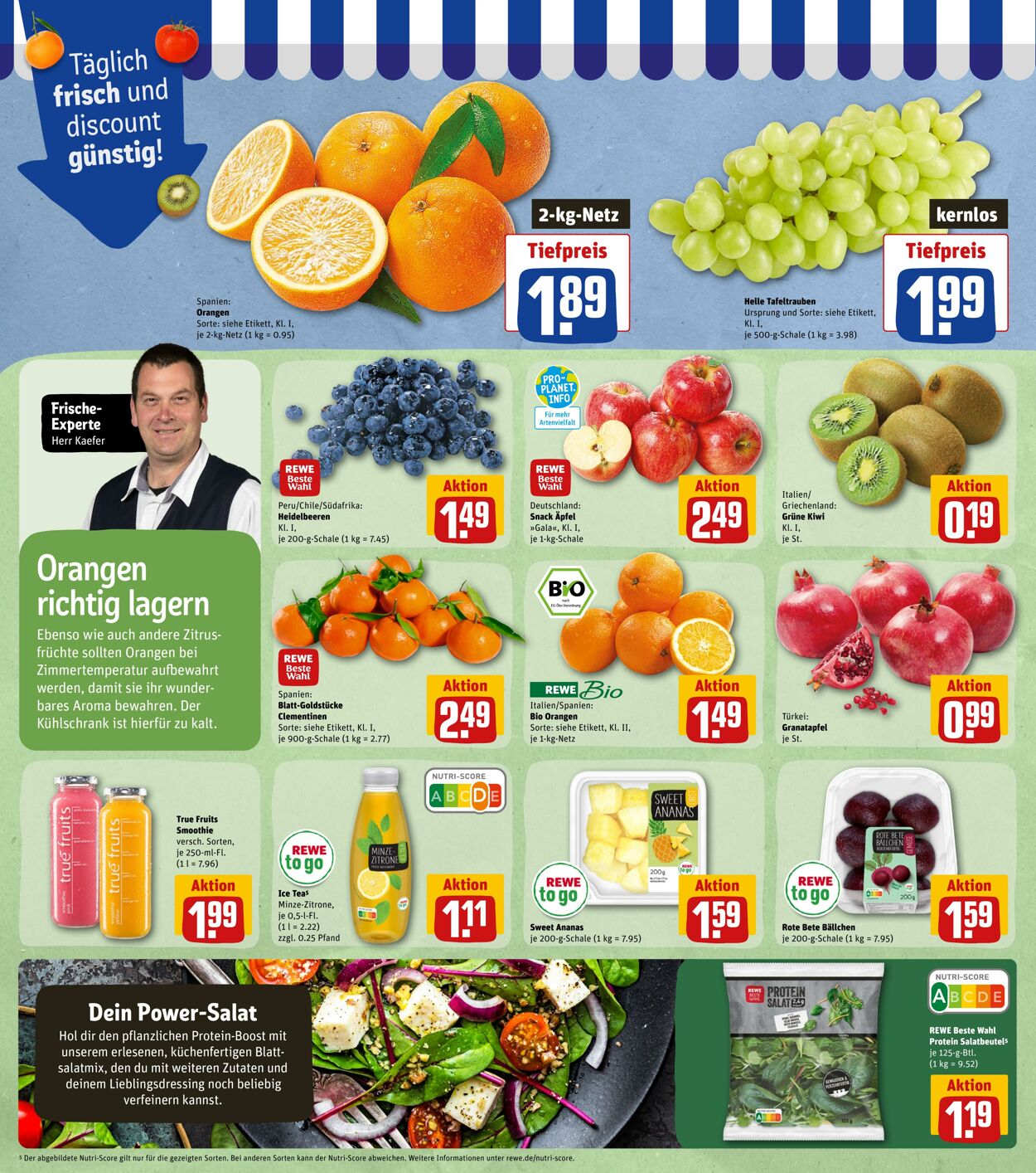 Prospekt Rewe 02.01.2023 - 07.01.2023