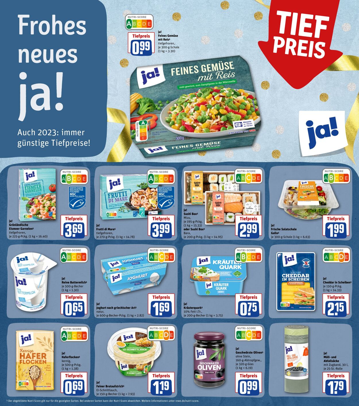 Prospekt Rewe 02.01.2023 - 07.01.2023