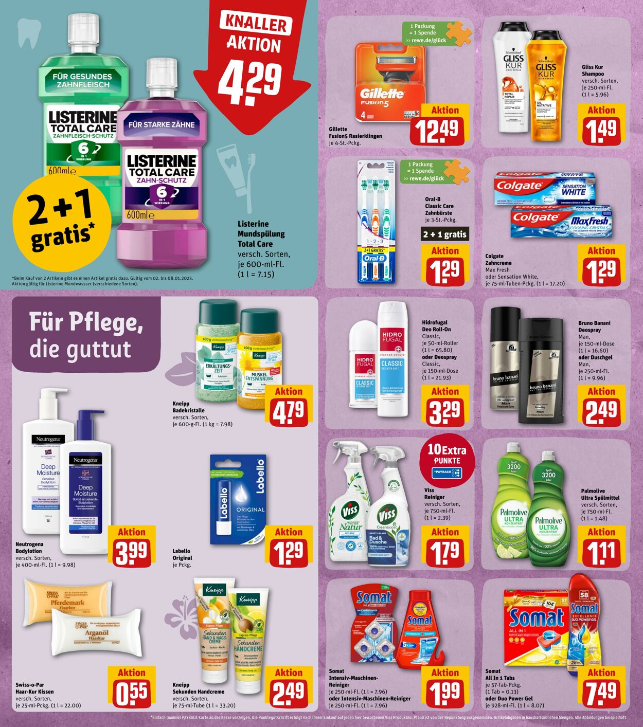 Prospekt Rewe 02.01.2023 - 07.01.2023