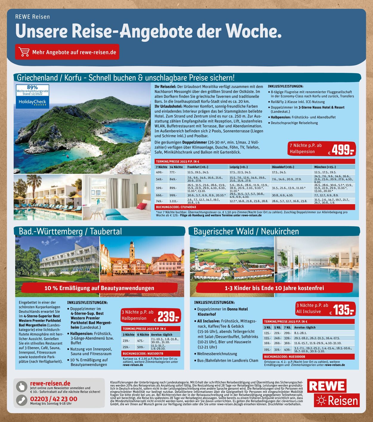 Prospekt Rewe 02.01.2023 - 07.01.2023