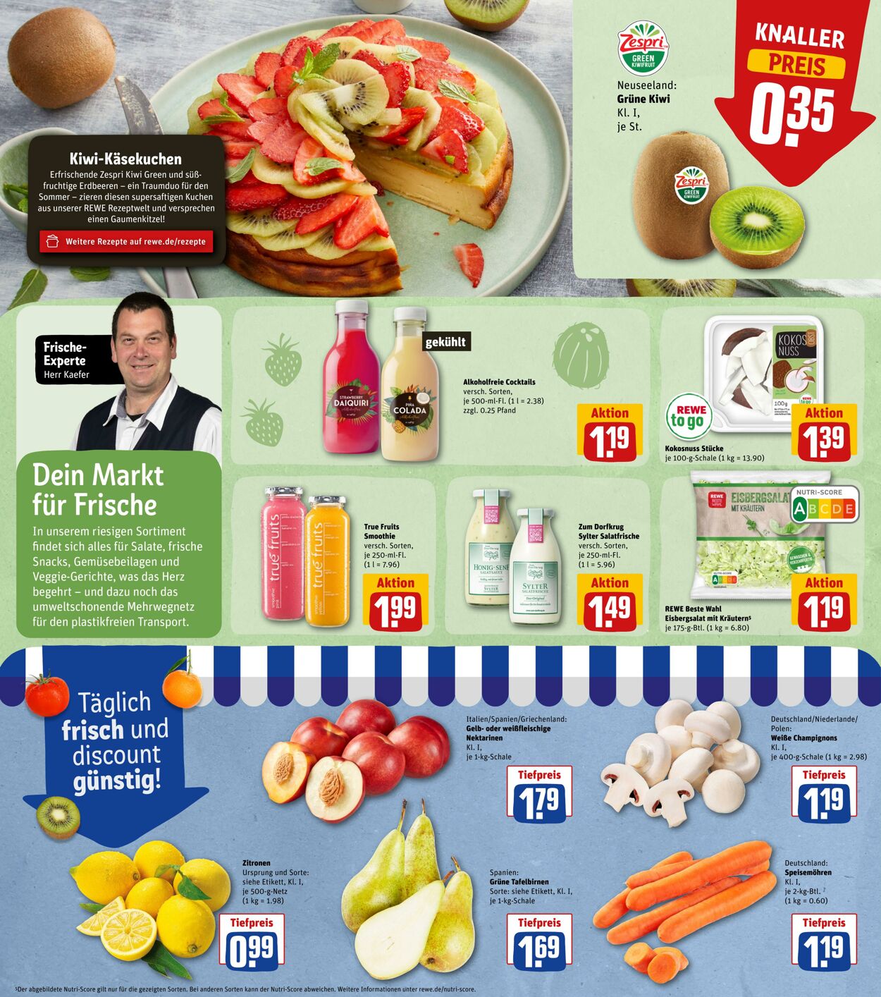 Prospekt Rewe 22.08.2022 - 27.08.2022