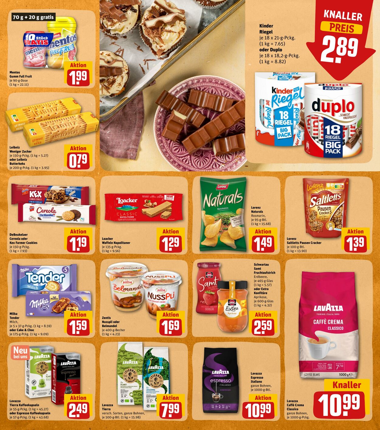 Prospekt Rewe 22.08.2022 - 27.08.2022