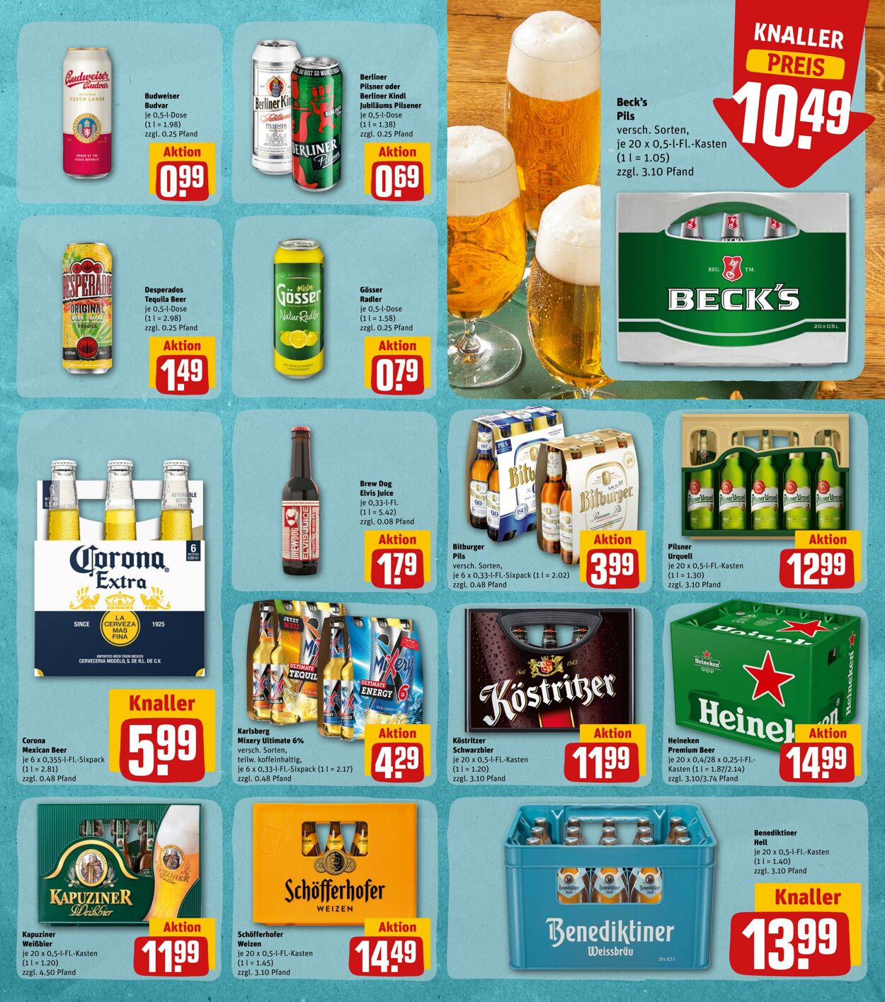 Prospekt Rewe 22.08.2022 - 27.08.2022