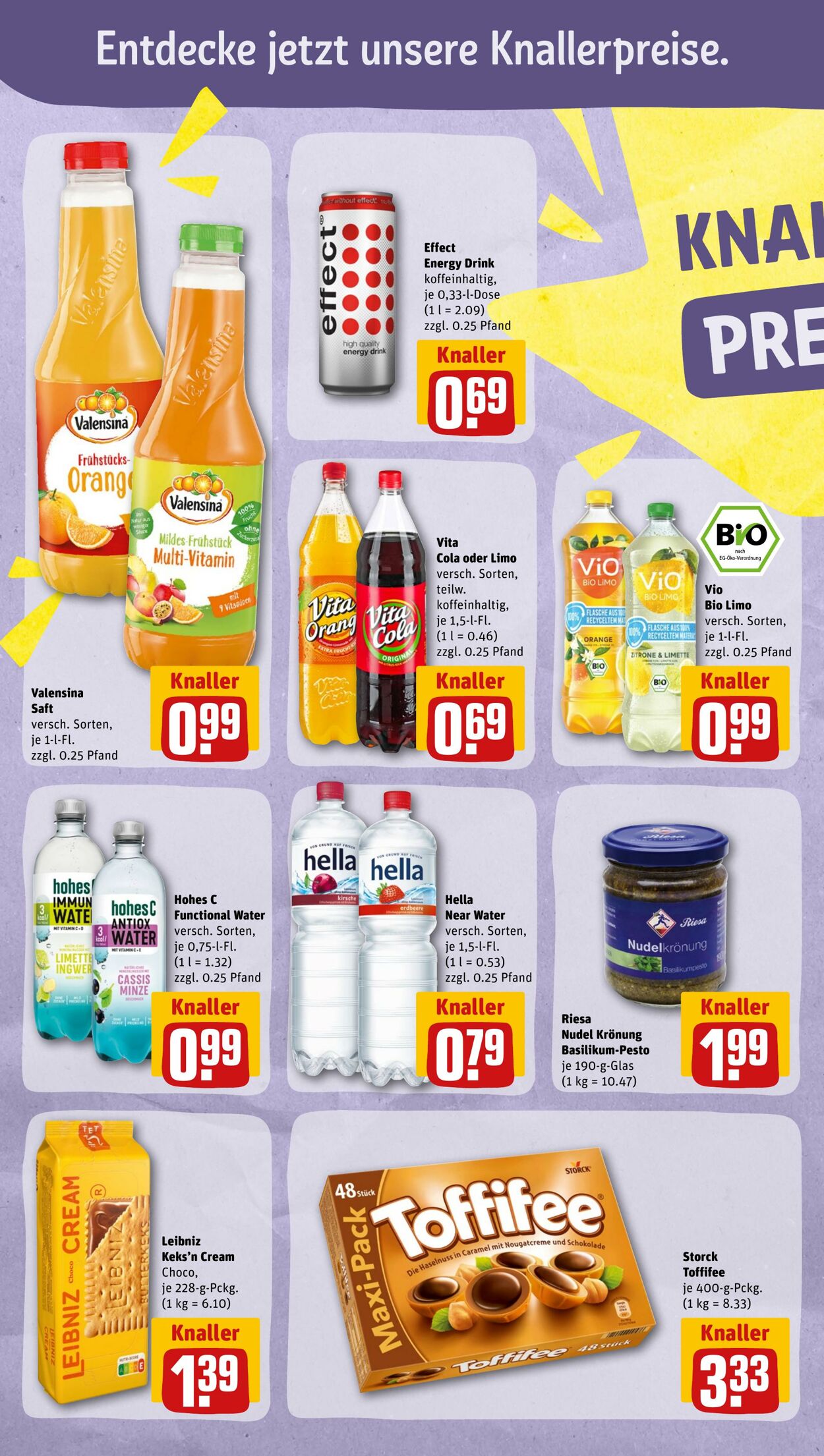 Prospekt Rewe 22.08.2022 - 27.08.2022