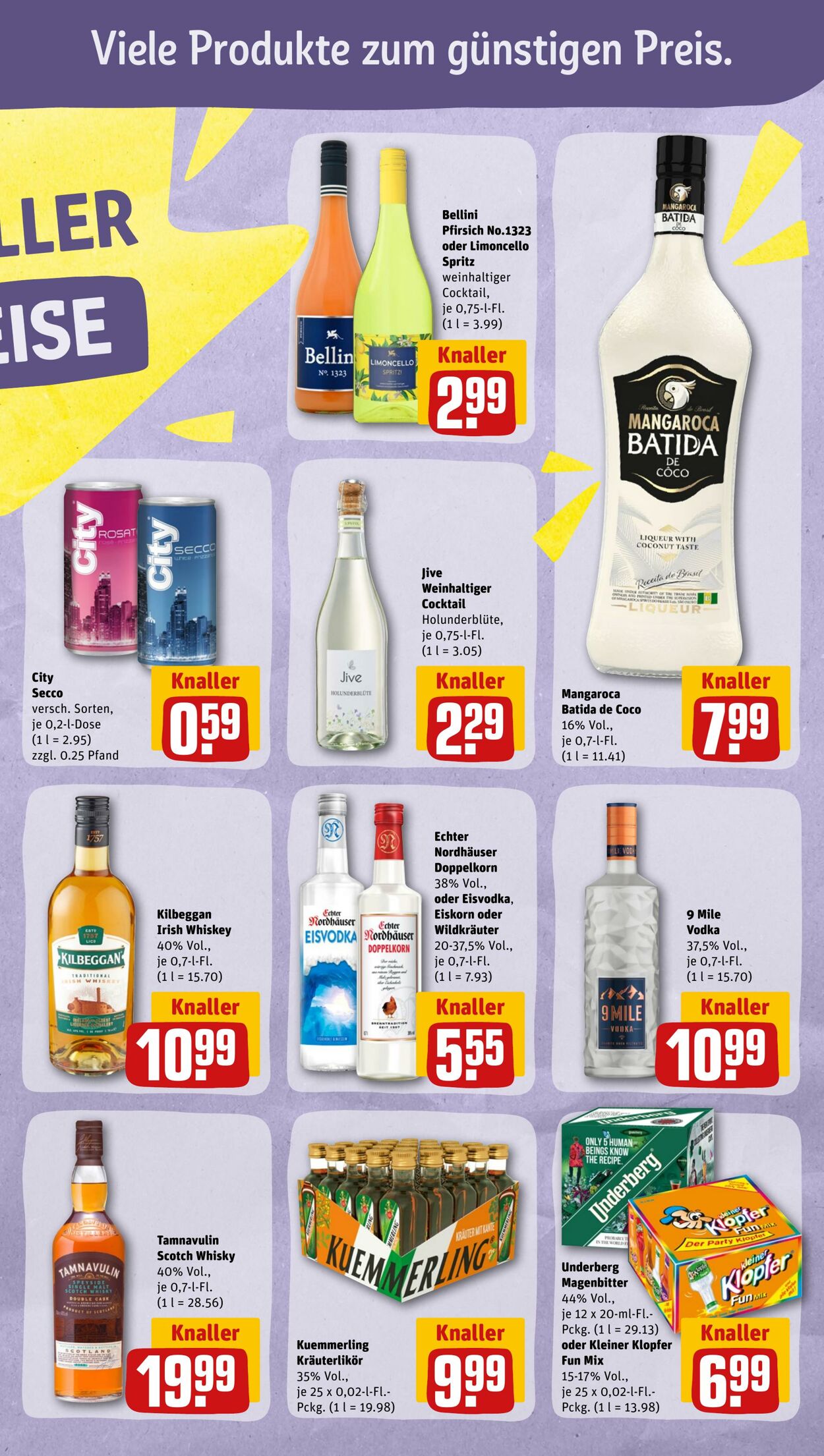 Prospekt Rewe 22.08.2022 - 27.08.2022