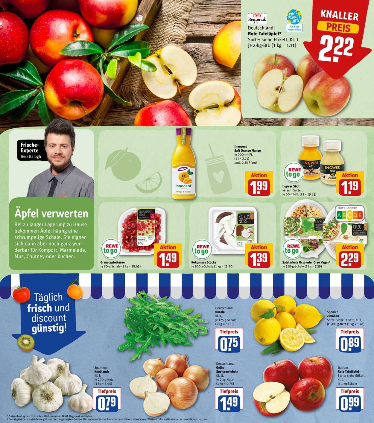 Prospekt Rewe 19.09.2022 - 24.09.2022