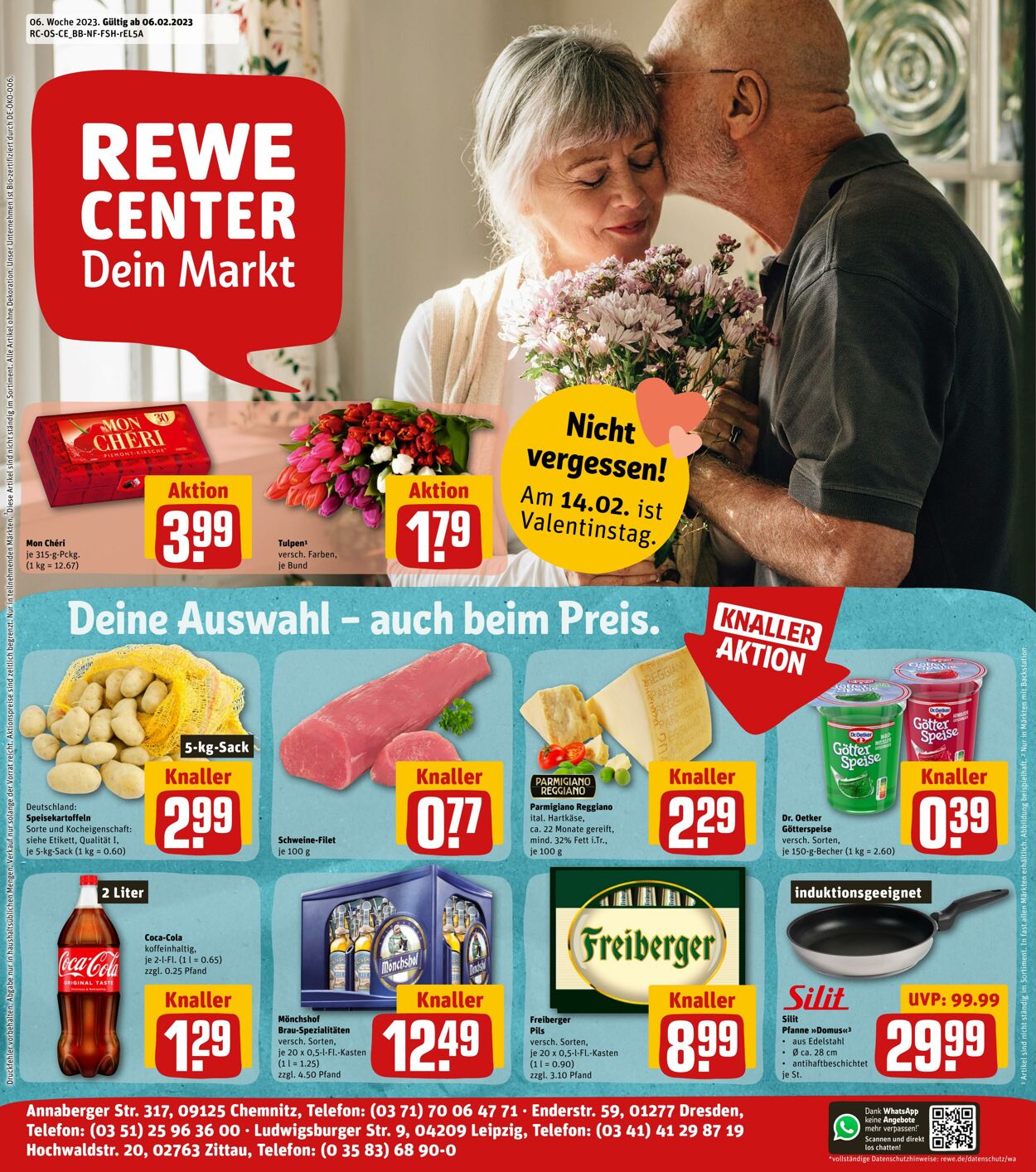 Prospekt Rewe 06.02.2023 - 11.02.2023