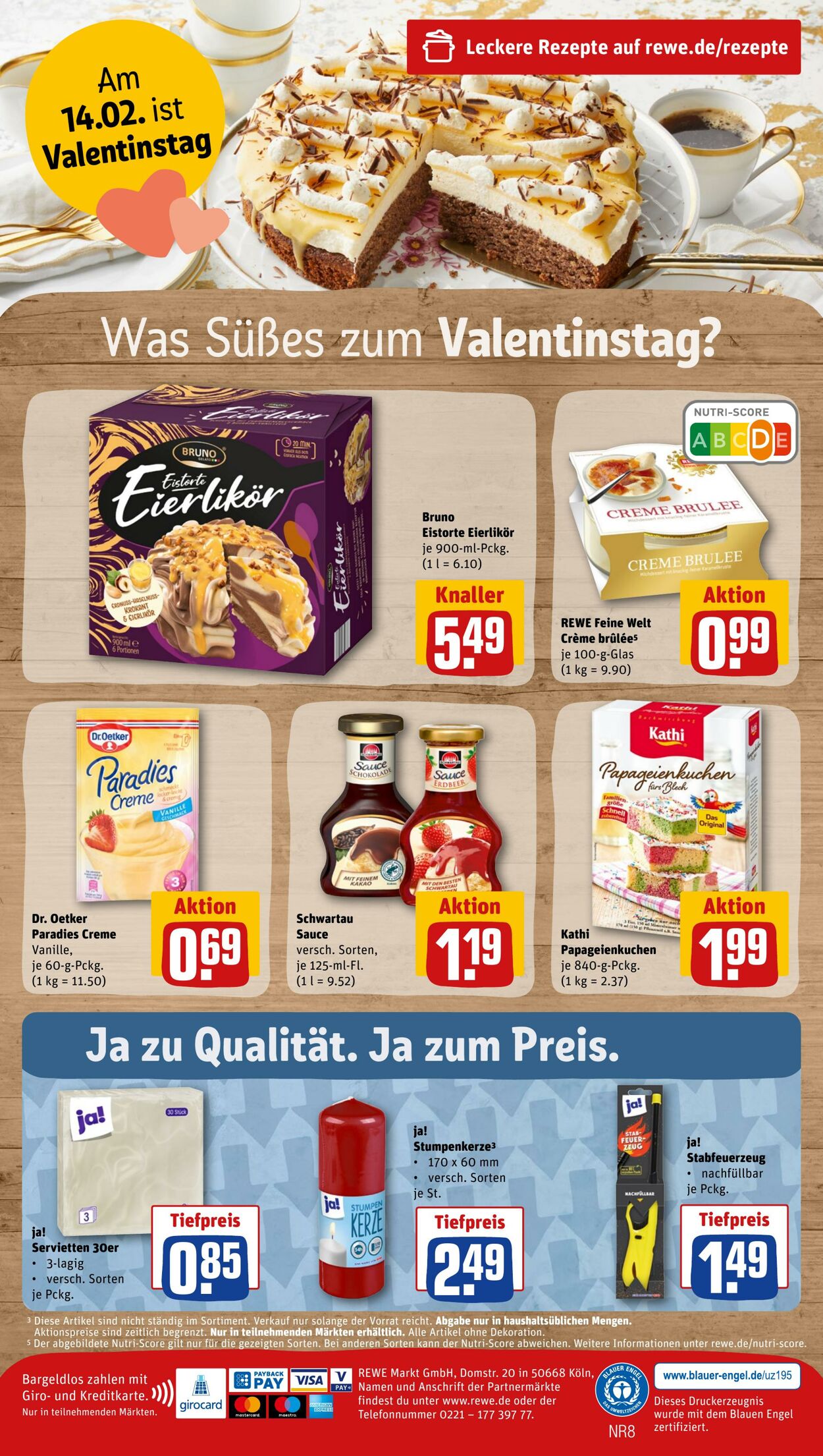 Prospekt Rewe 06.02.2023 - 11.02.2023