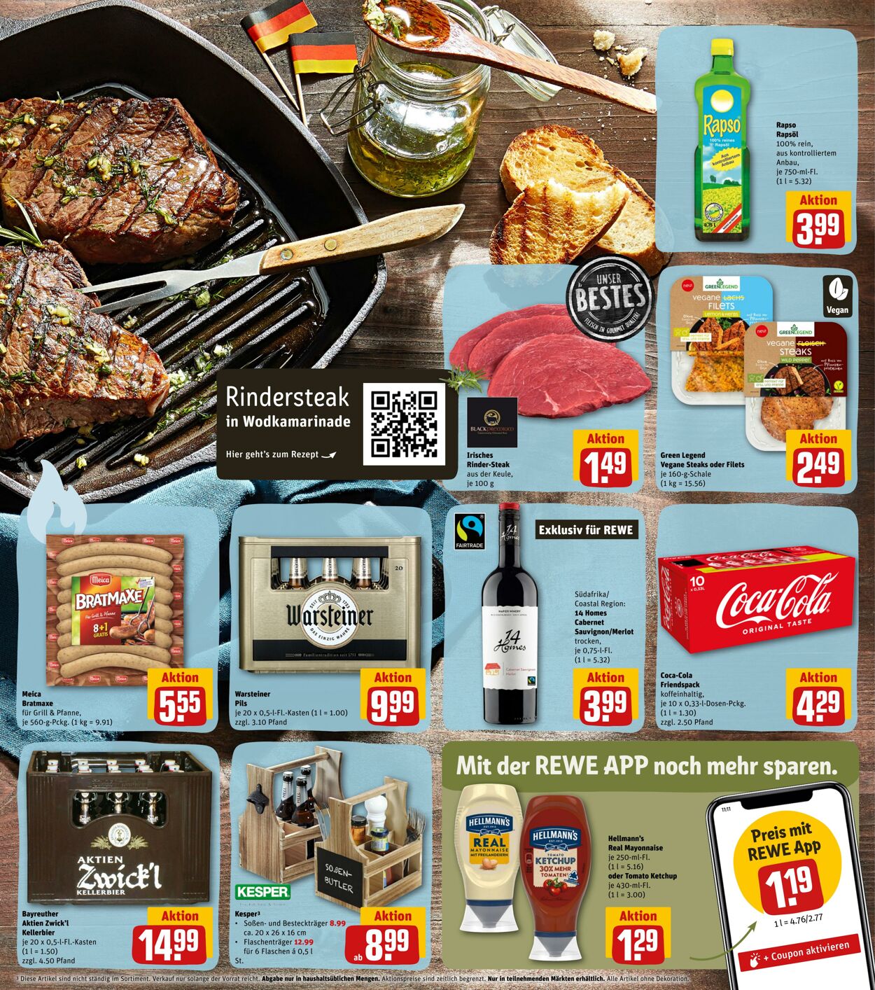 Prospekt Rewe 21.11.2022 - 26.11.2022