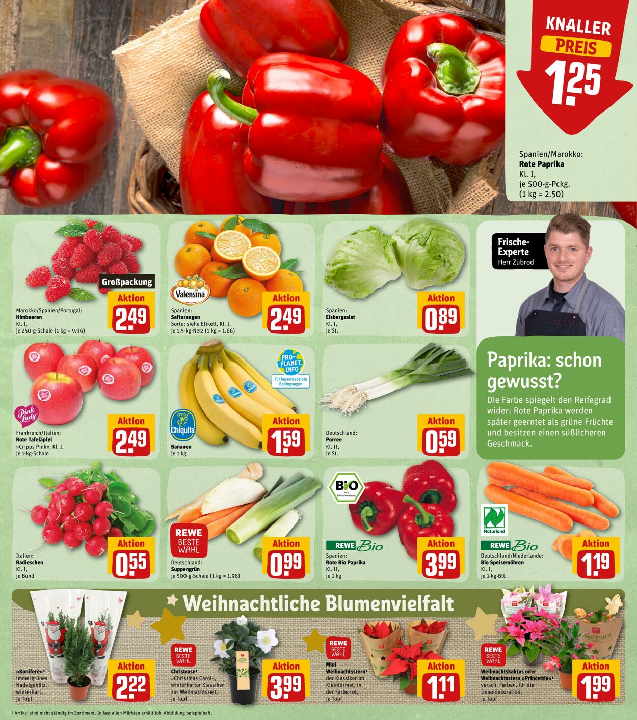 Prospekt Rewe 21.11.2022 - 26.11.2022