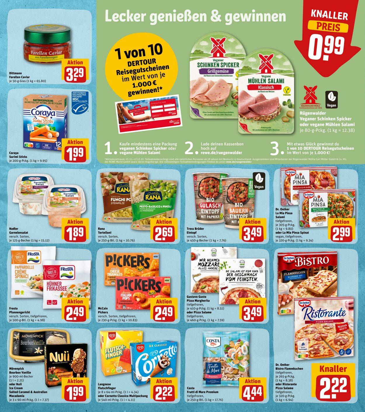 Prospekt Rewe 21.11.2022 - 26.11.2022